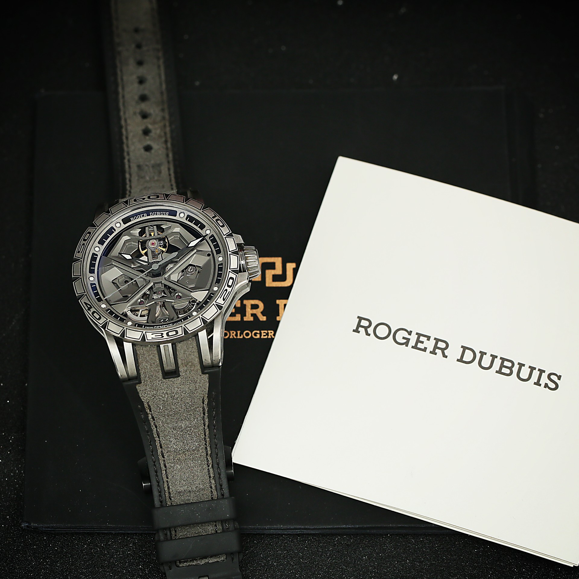 Excalibur Spider Monobalancier Huracán Titanium Skeleton Dial 45mm Product Image 7