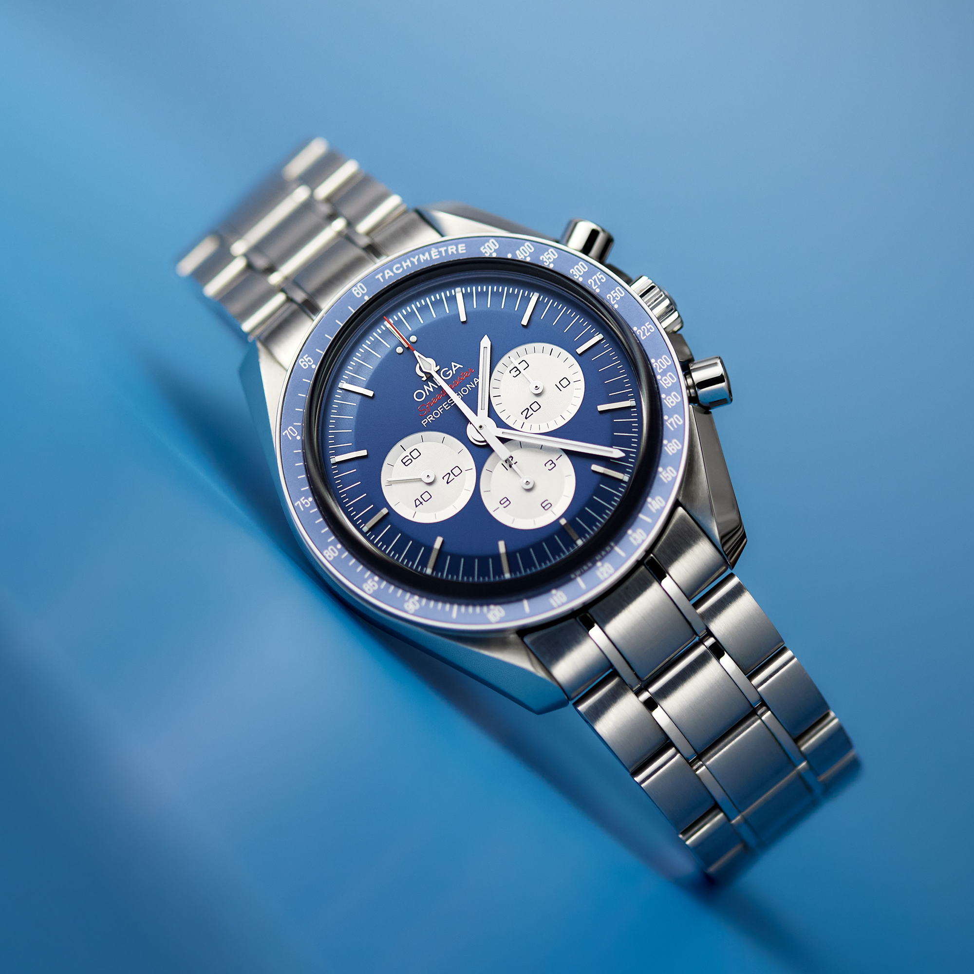 Speedmaster Professional Moonwatch "Tokyo Olympics" Steel Blue Dial 42mm Product Image
