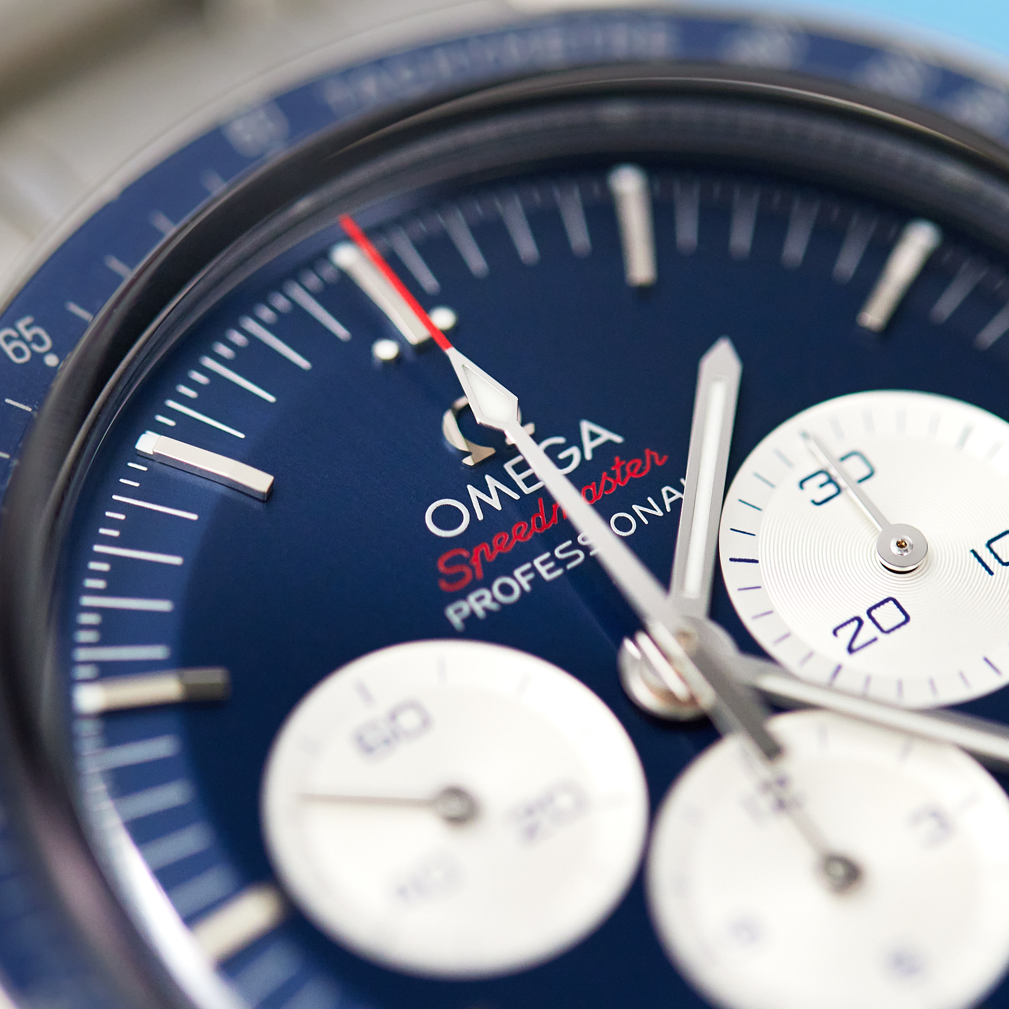 Speedmaster Professional Moonwatch "Tokyo Olympics" Steel Blue Dial 42mm Product Image