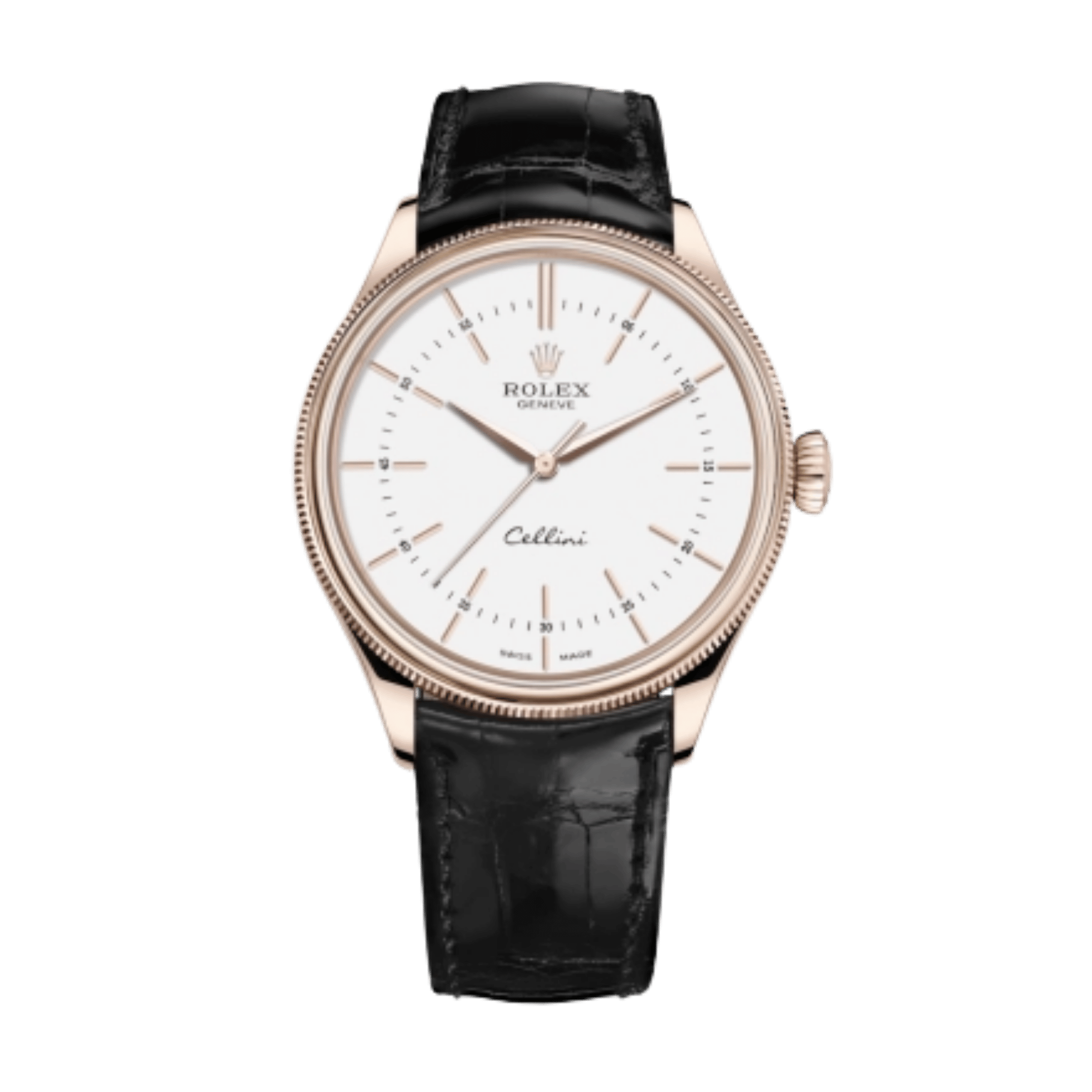 Cellini Rose Gold White Dial 39mm Product Image