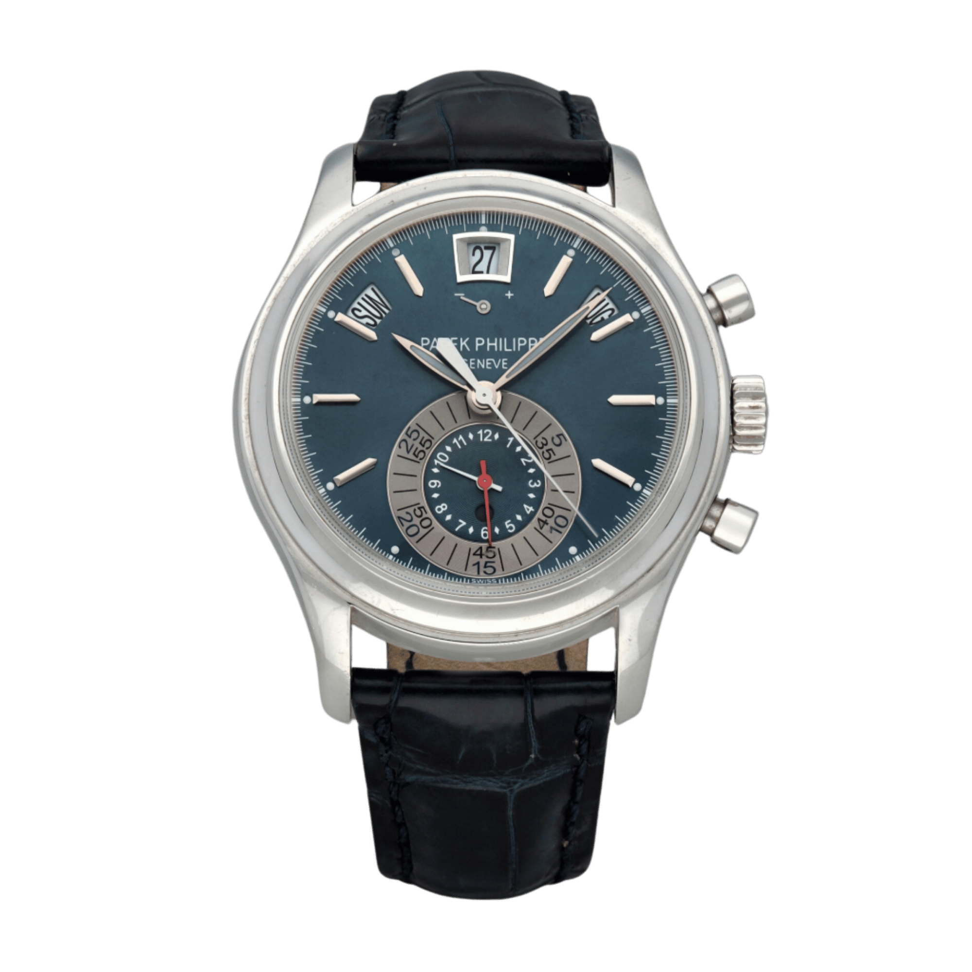 Annual Calendar Chronograph Platinum Blue Dial 40mm Product Image