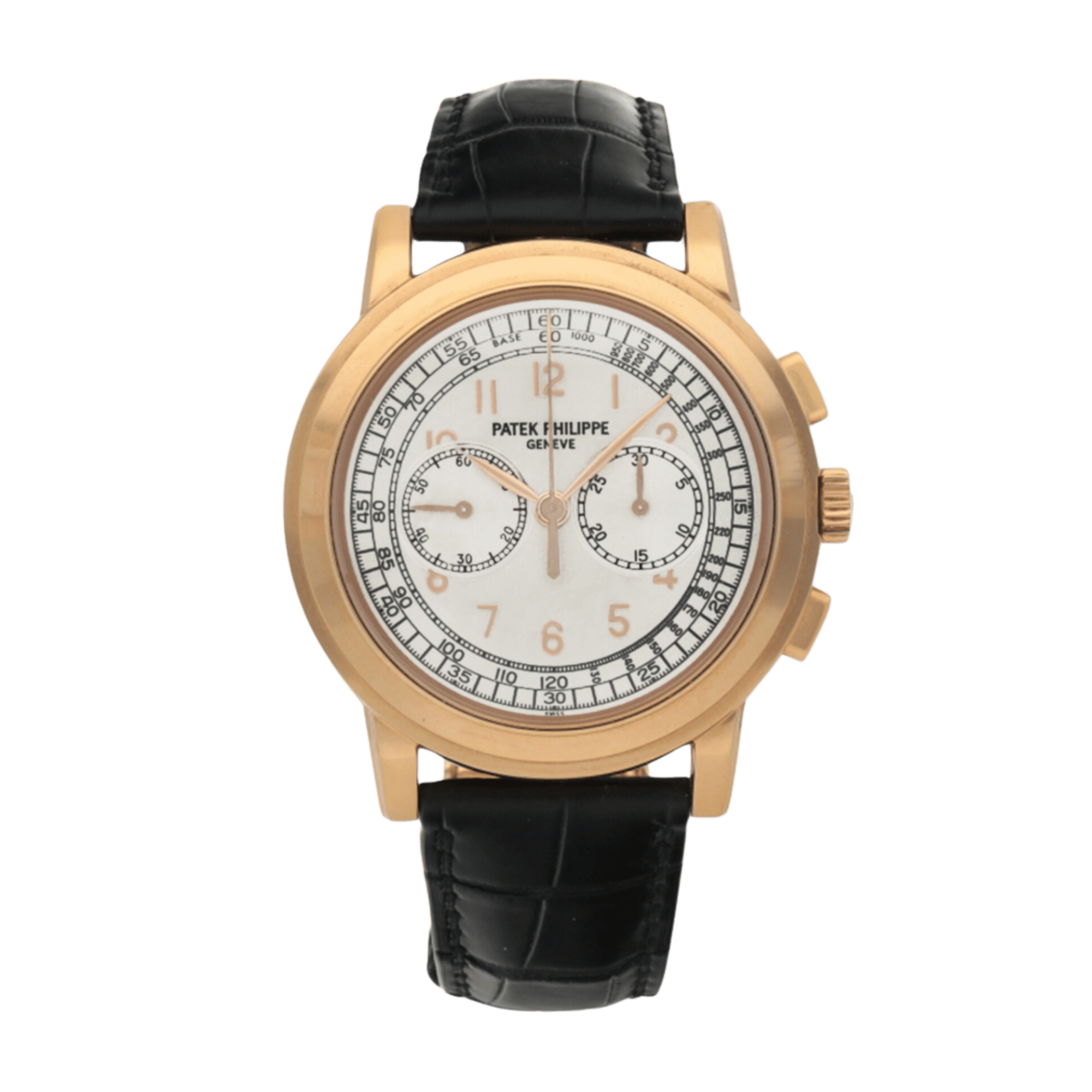 Classic Chronograph Rose Gold White Dial 42mm Product Image