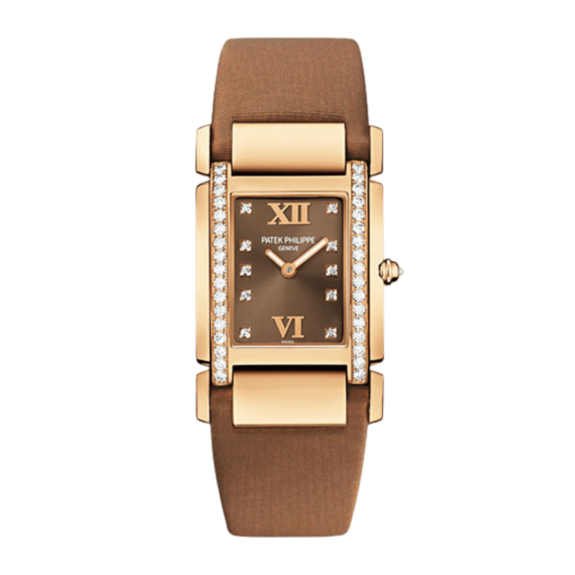 Twenty~4 Rose Gold Diamond Brown Dial 25mm Product Image