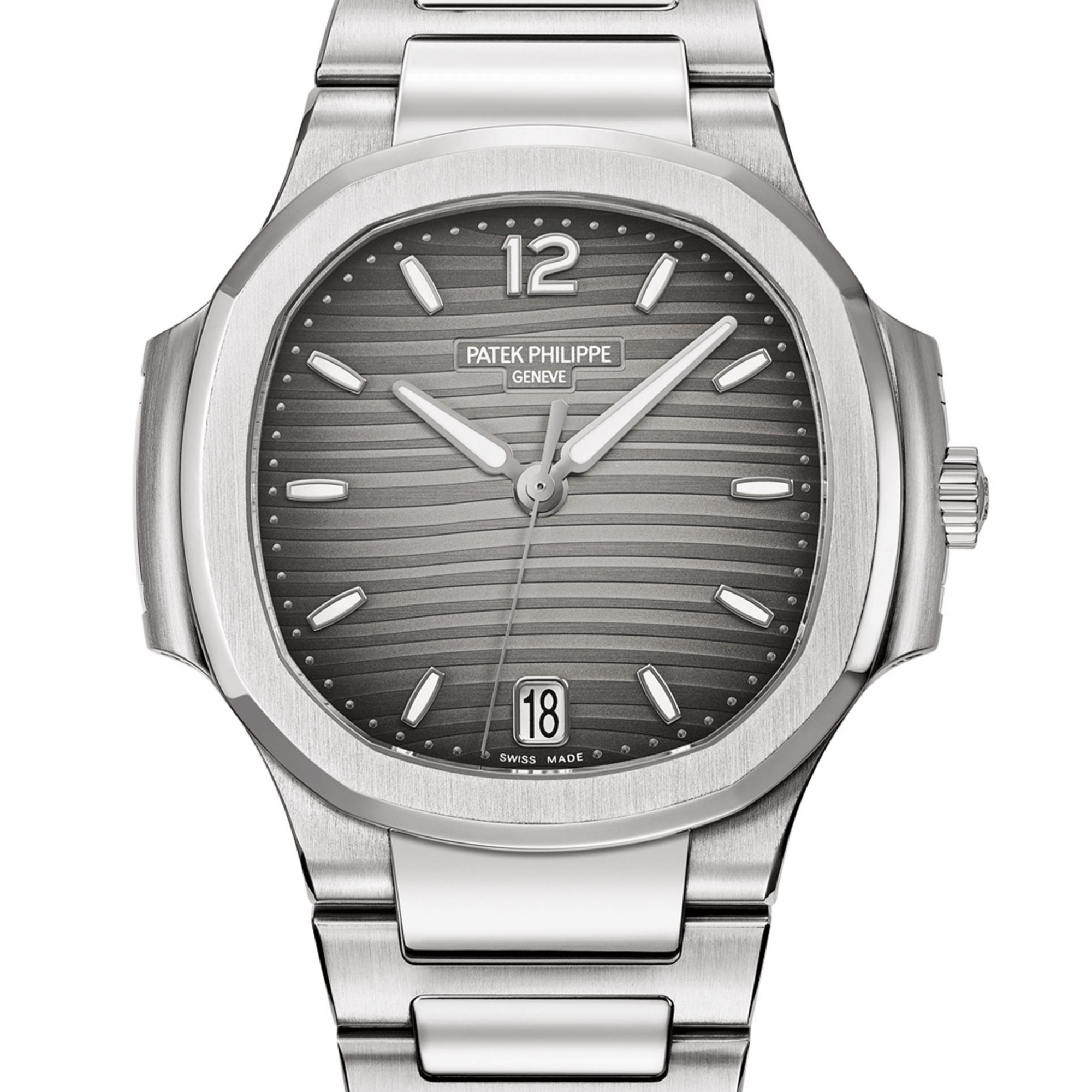 Nautilus Steel Grey Dial 35mm Product Image 1