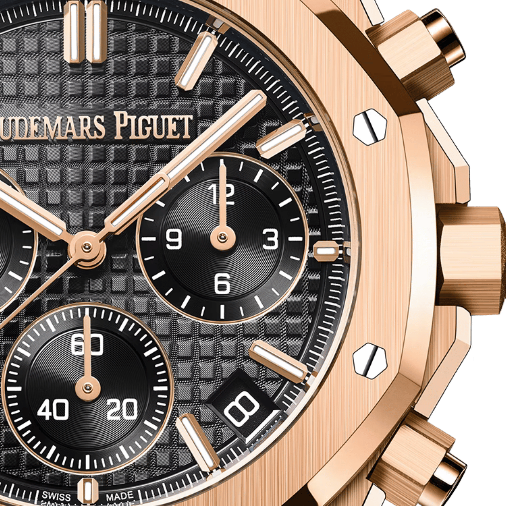 Royal Oak Chronograph Rose Gold Black Dial 41mm Product Image 3