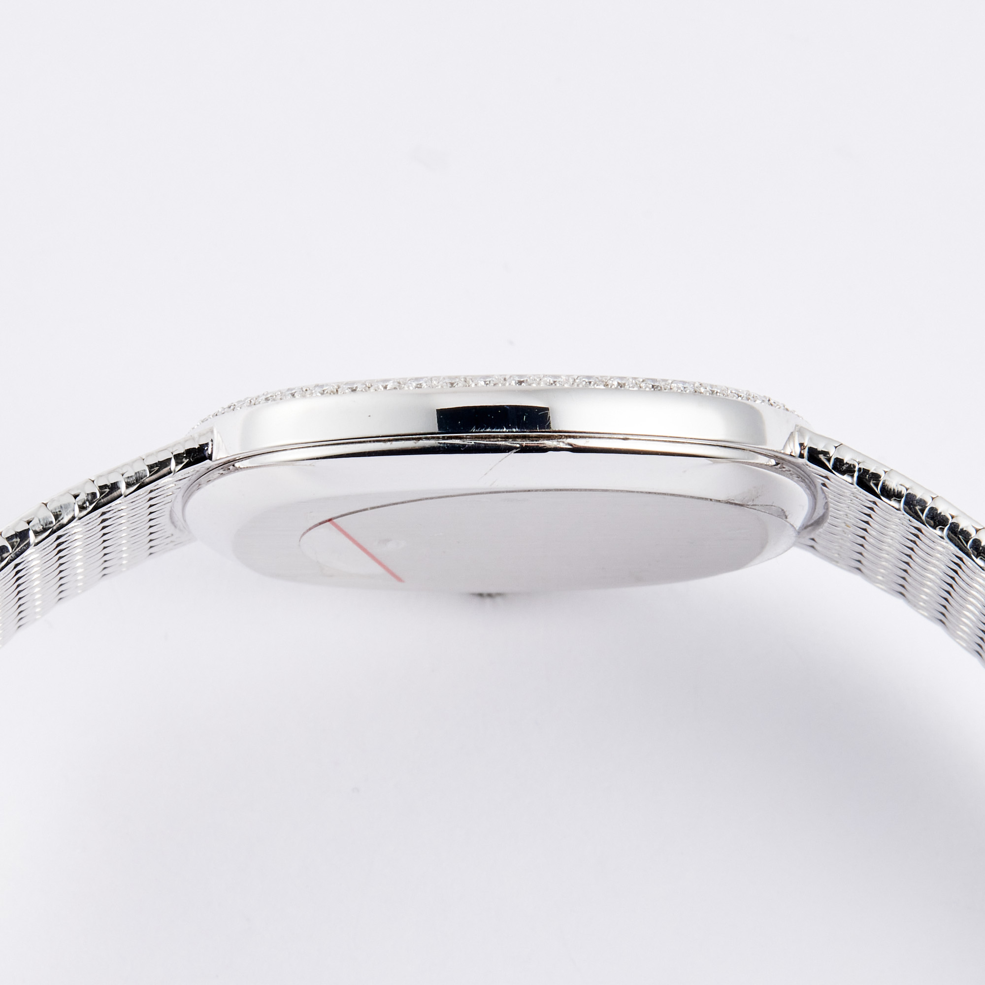 Vintage Ellipse White Gold Diamond Silver Dial 33mm Product Image 5