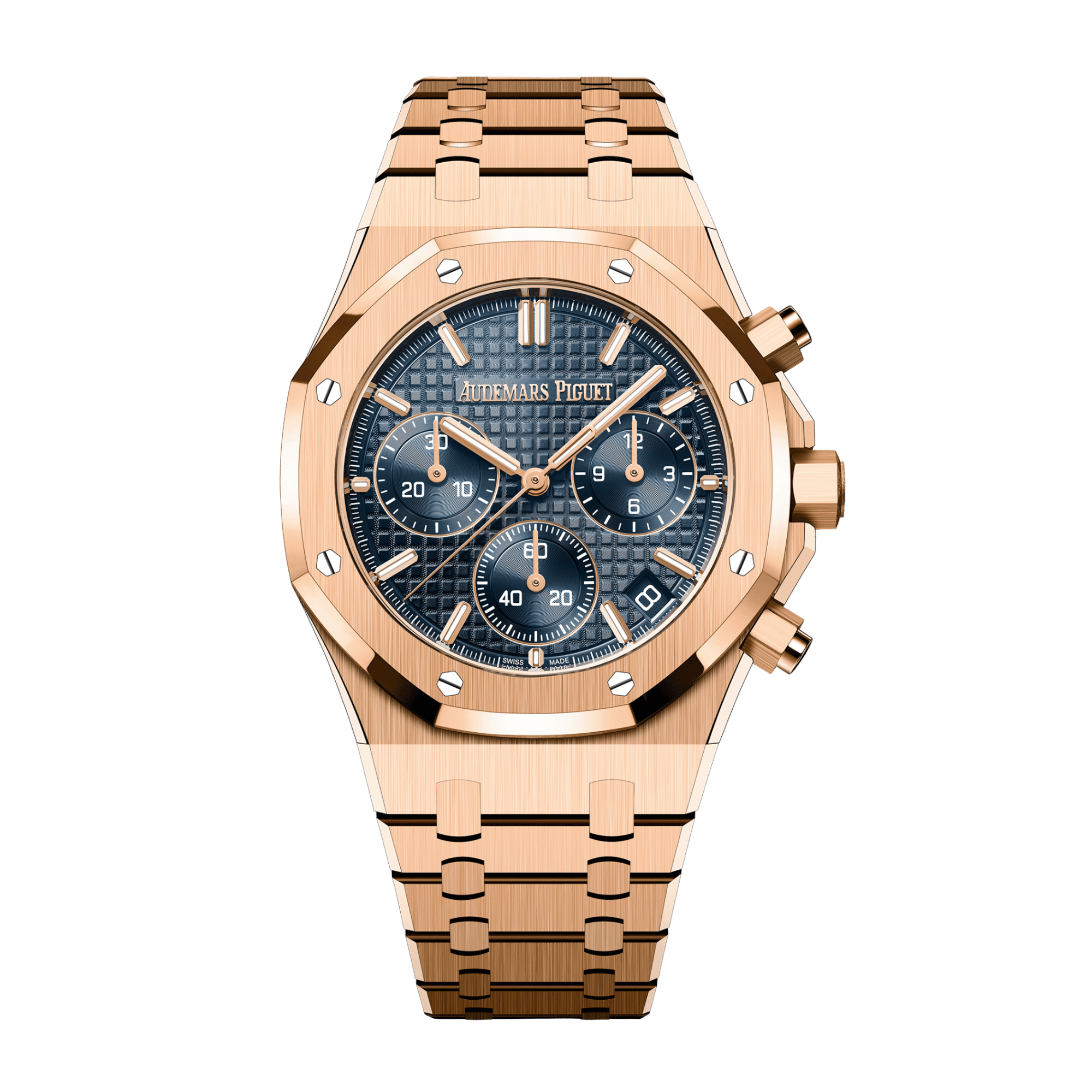 Royal Oak Chronograph Rose Gold Blue Dial 41mm Product Image