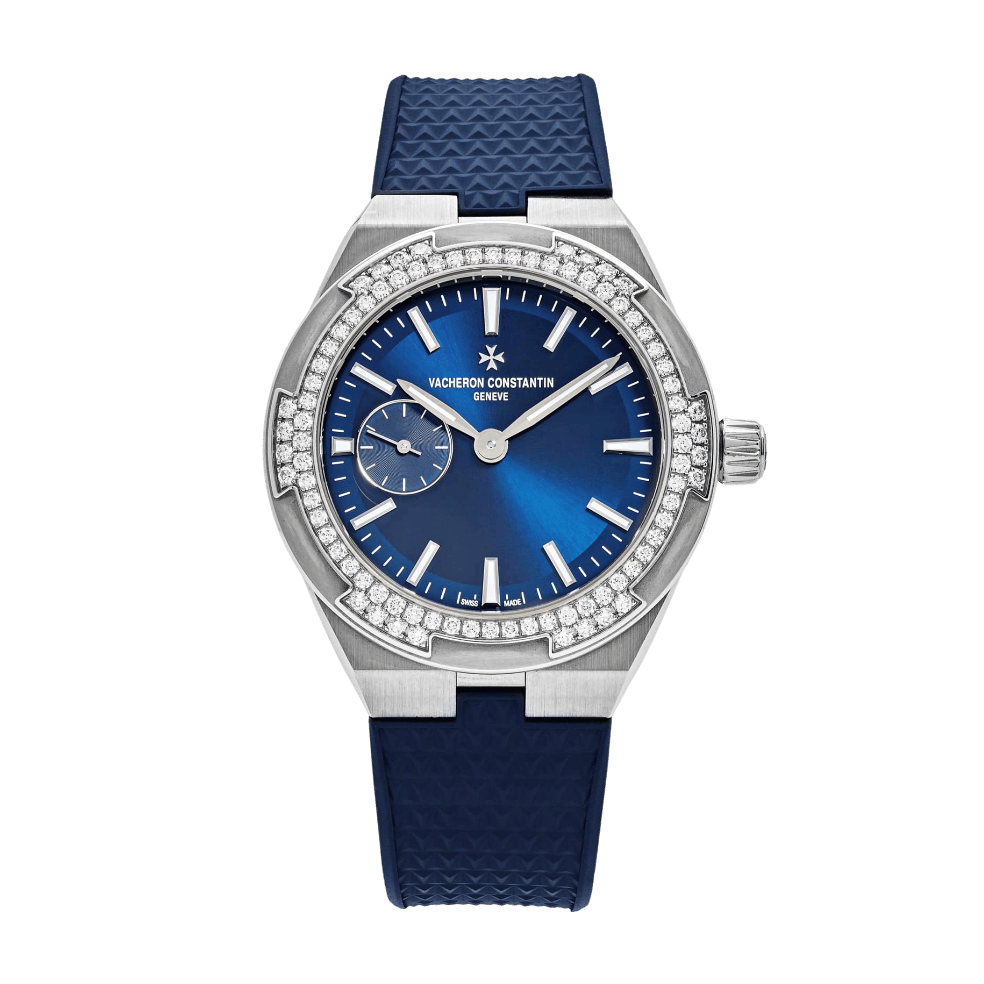 Overseas Steel Diamond Blue Dial 37mm Product Image