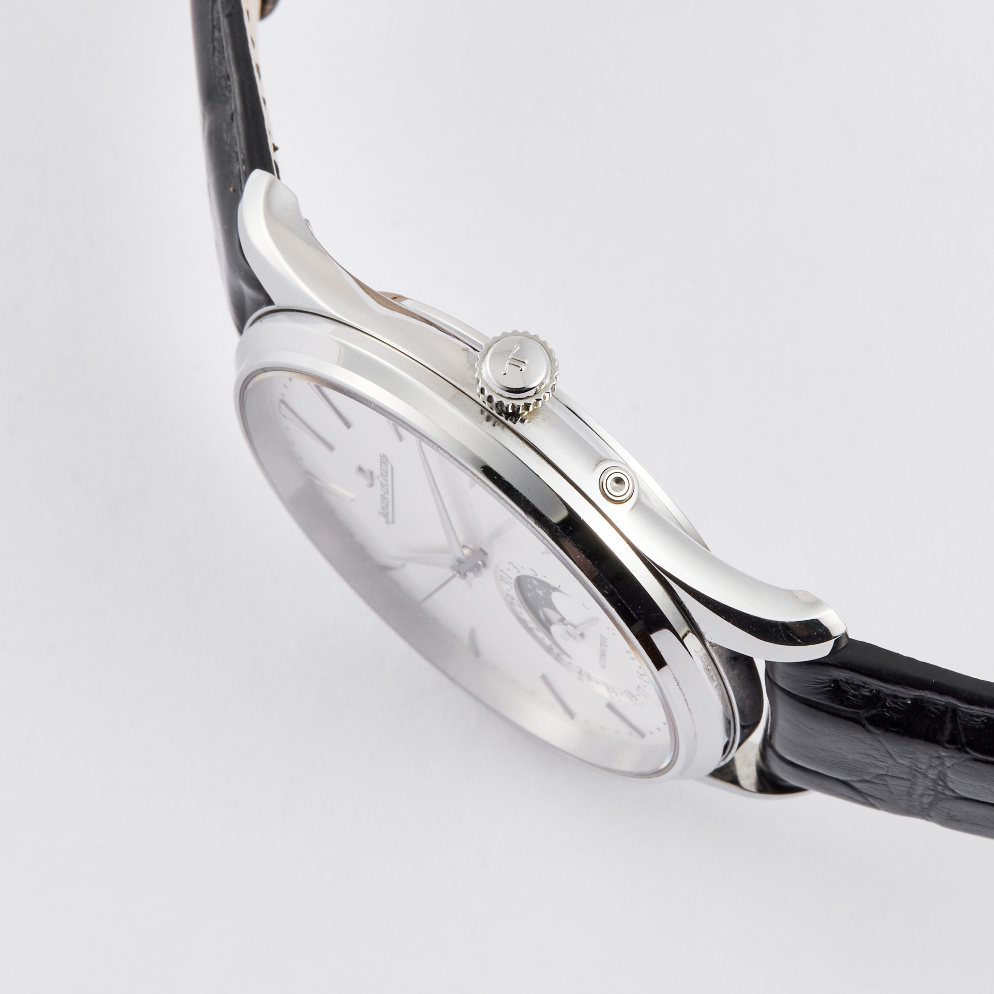 Master Ultra Thin Moonphase Steel Silver Dial 39mm Product Image 2