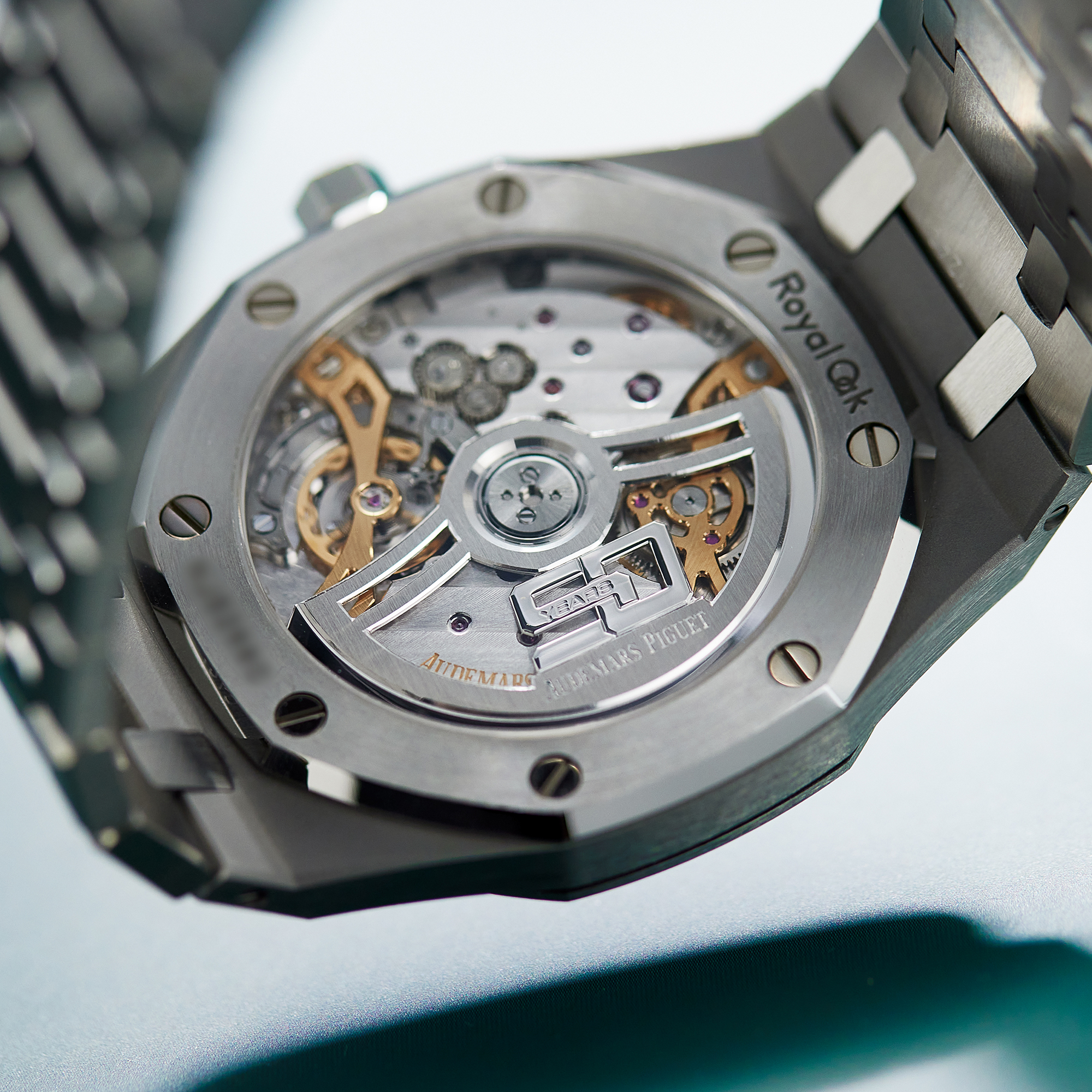 Royal Oak "Jumbo" Extra-Thin "50th Anniversary" Steel Blue Dial 39mm Product Image