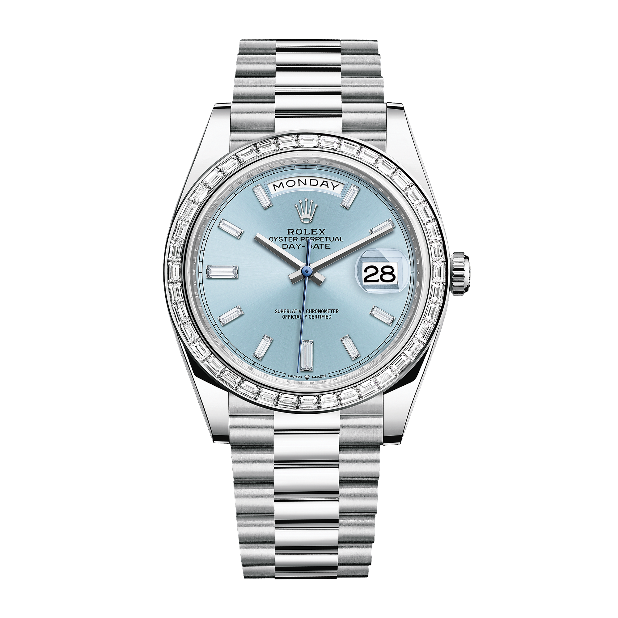AAA★ Rolex Day-Date 40 watch: 18 kt Everose gold - m228345rbr-0002