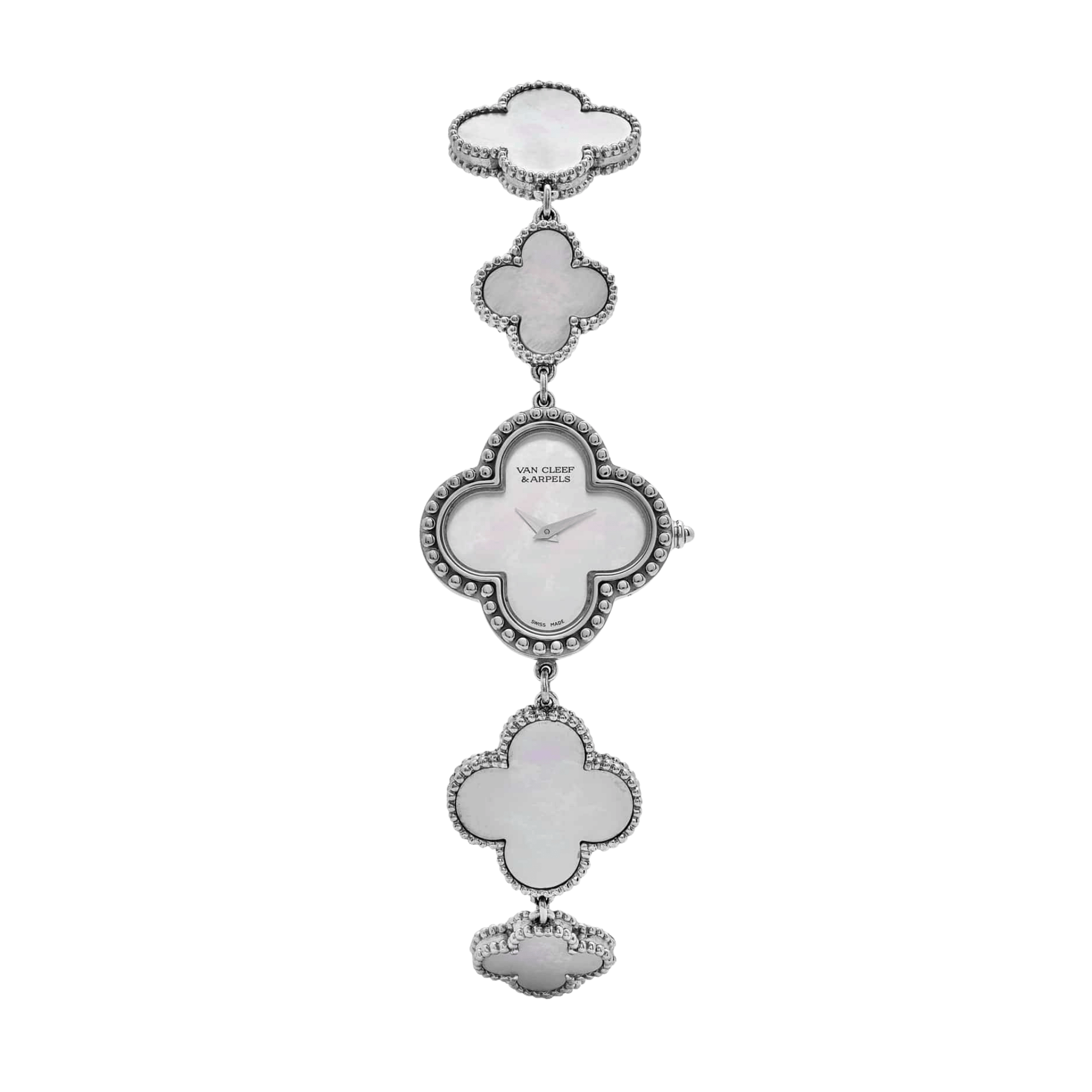 Vintage Alhambra White Gold Mother of Pearl Dial 25mm Product Image