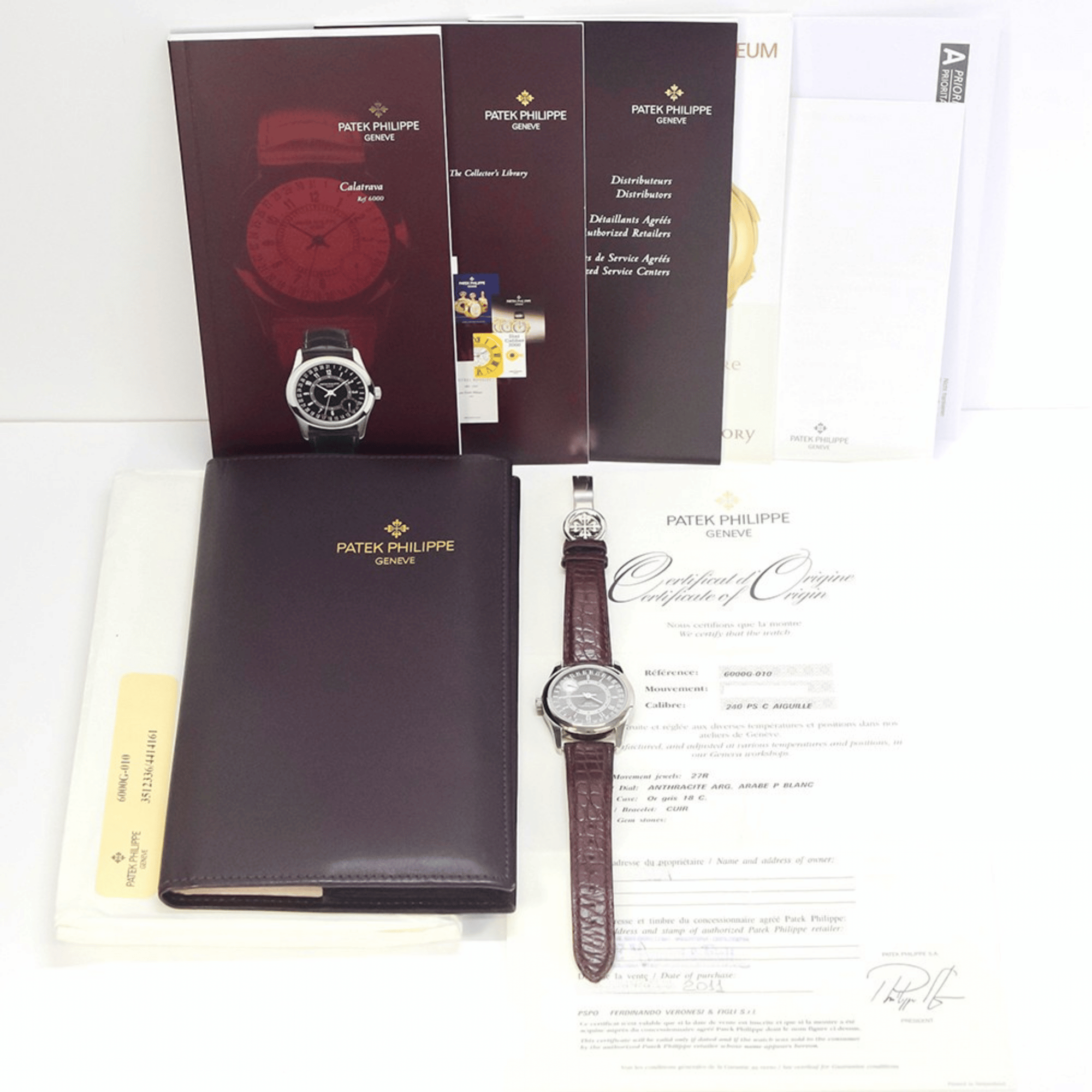 Calatrava White Gold Grey Dial 37mm Product Image 10