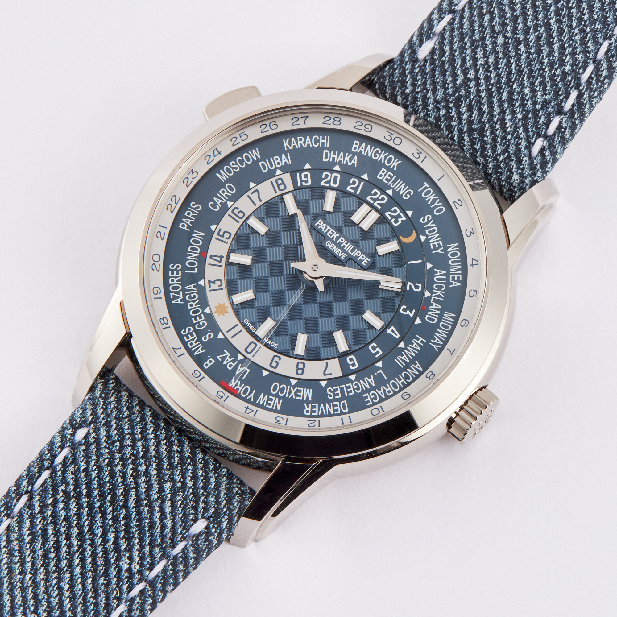 Complications World Time White Gold Blue Dial 40mm Product Image 1