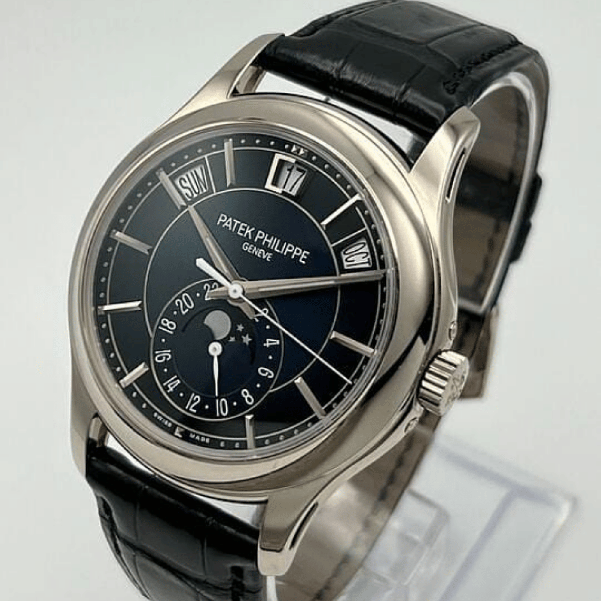 Annual Calendar White Gold Blue Dial 40mm Product Image 2