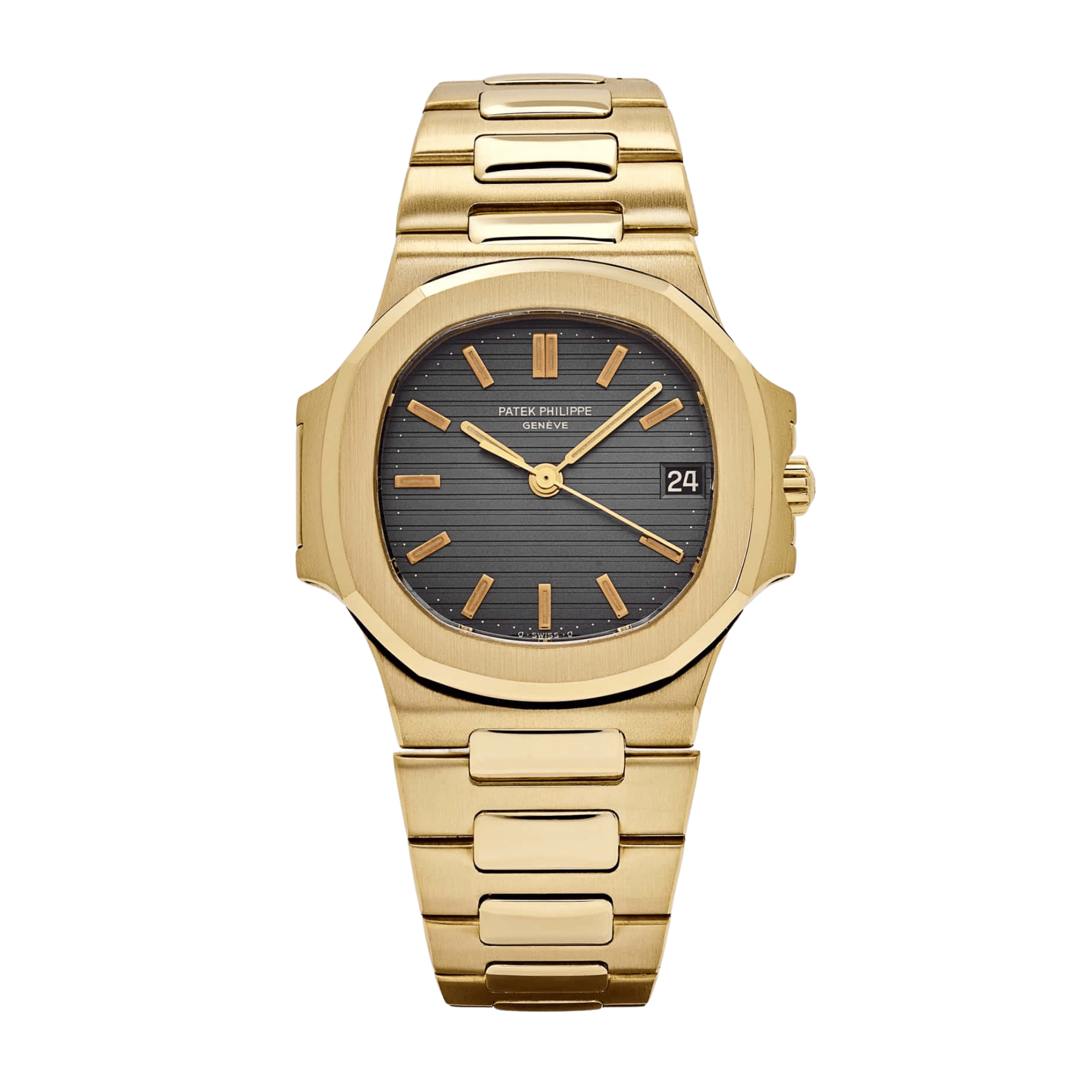 Vintage Nautilus Yellow Gold Black Dial 37mm Product Image
