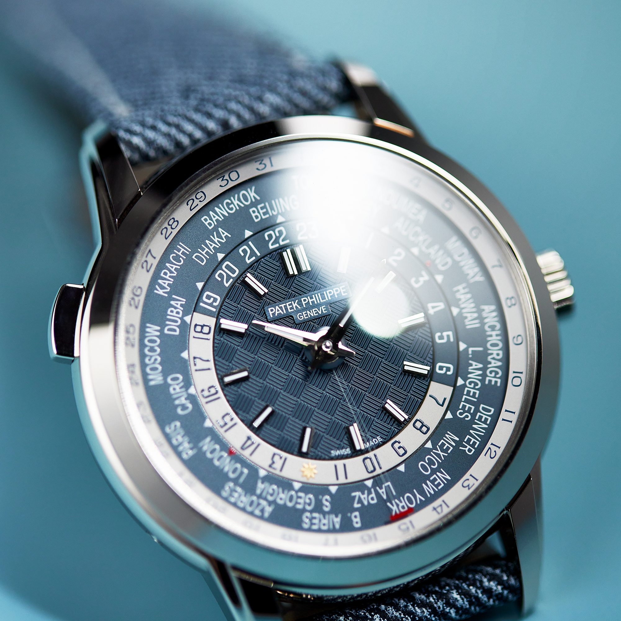 Complications World Time White Gold Blue Dial 40mm Product Image
