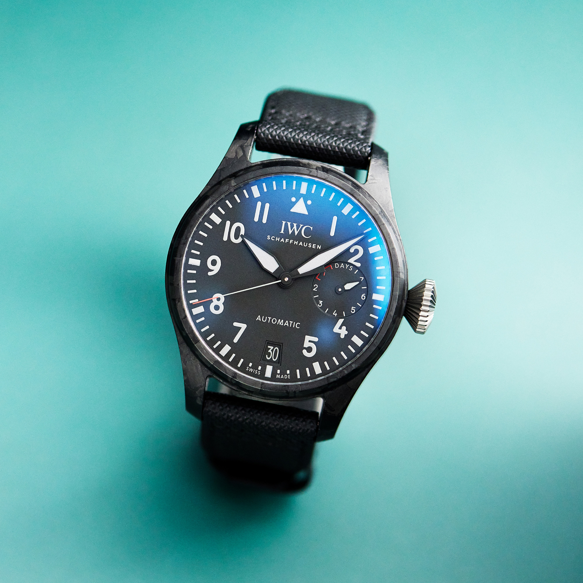 Big Pilot's Watch Carbon Black Dial 46mm Product Image 10