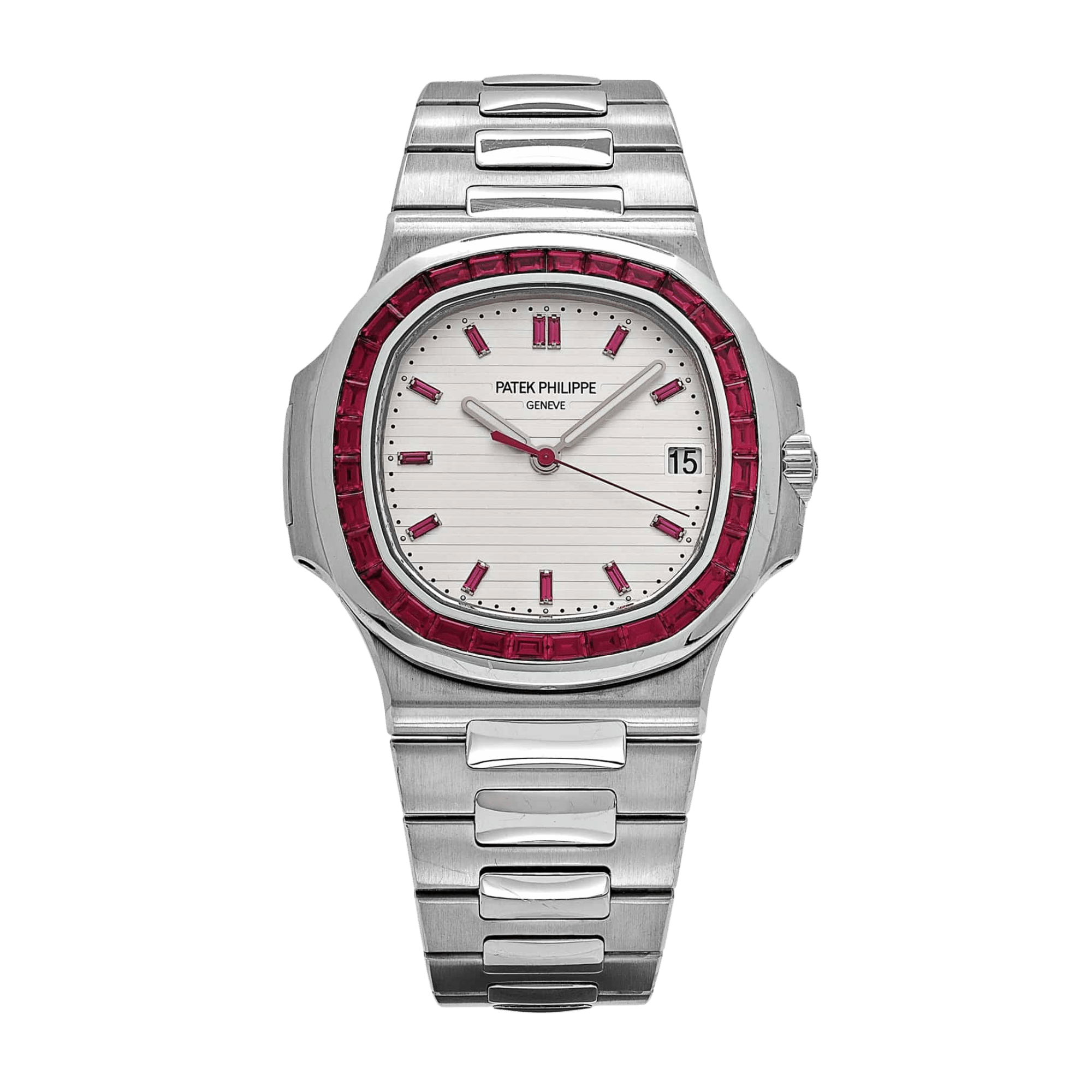Nautilus Platinum Ruby White Dial 40mm Product Image