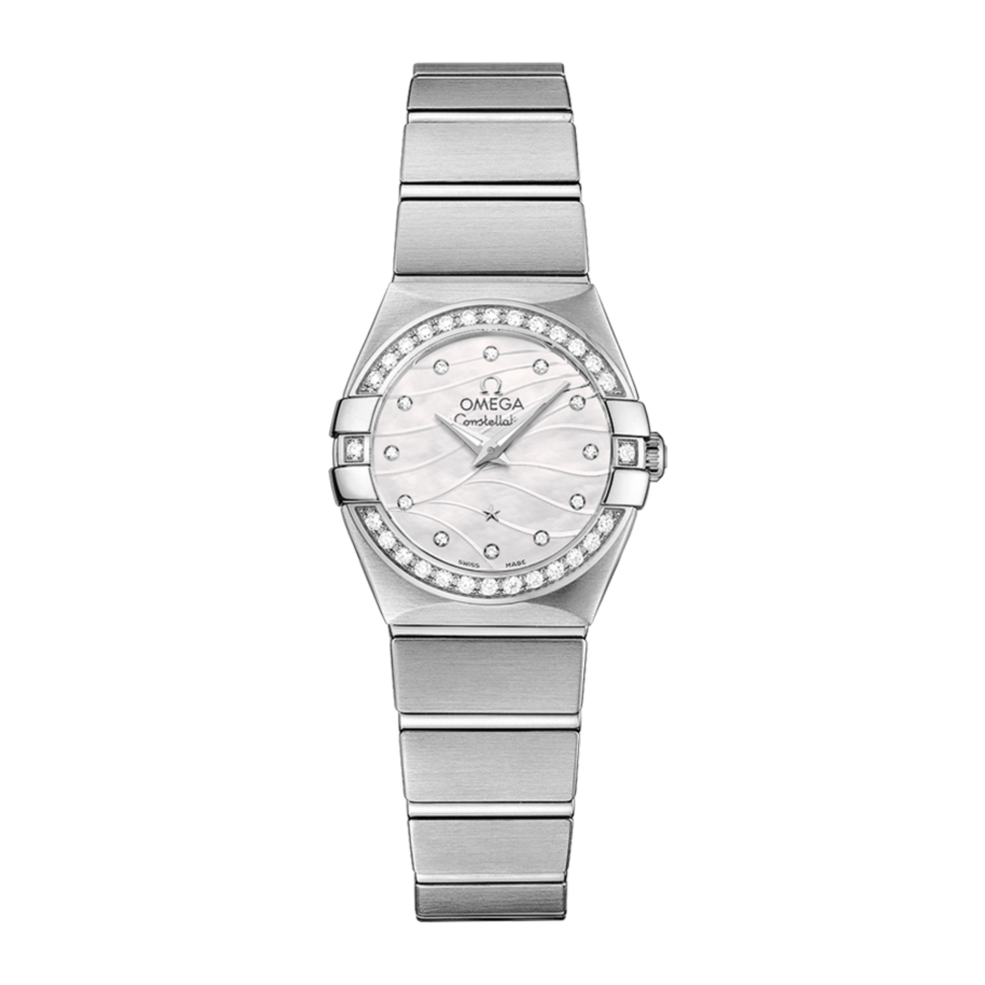 Omega Constellation 22.5 111.25 White Dial, Yellow Gold