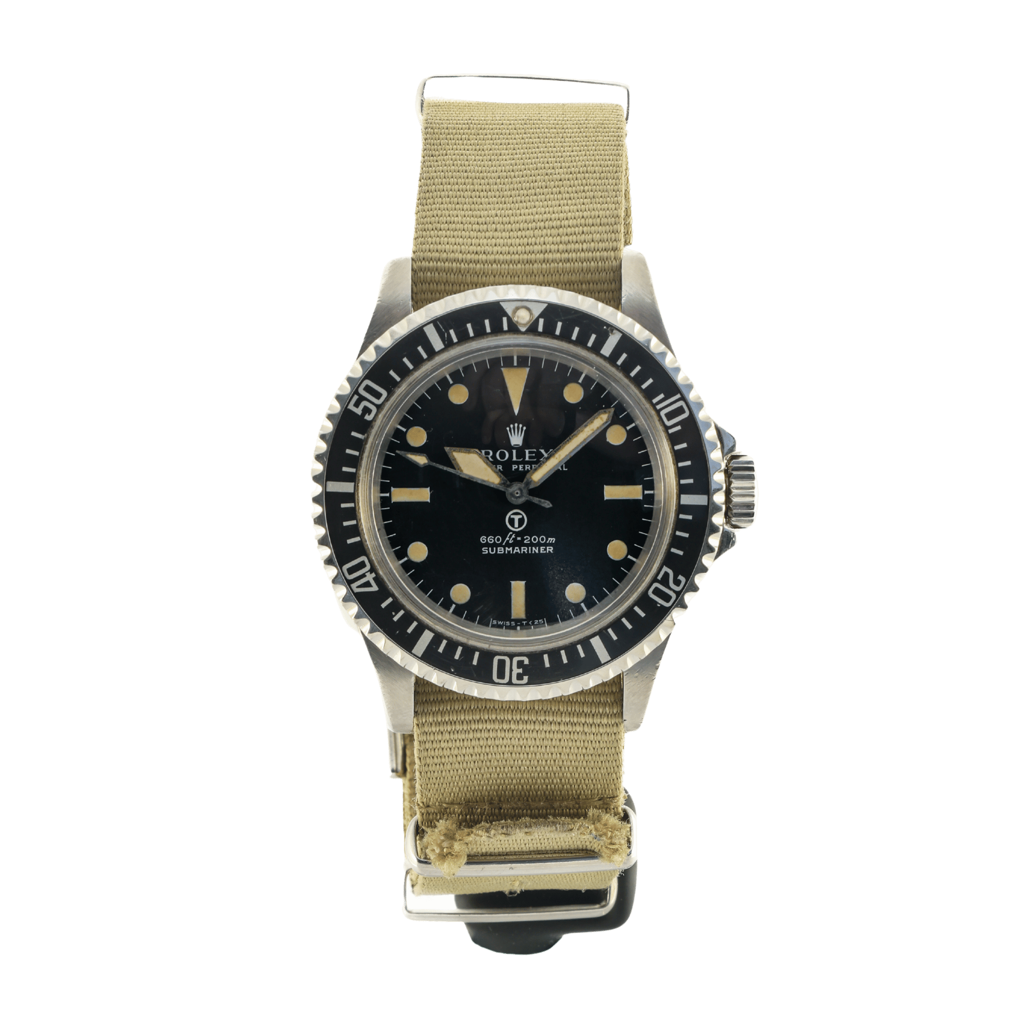 Vintage Submariner "Military Submariner" Steel Black Dial 42mm Product Image