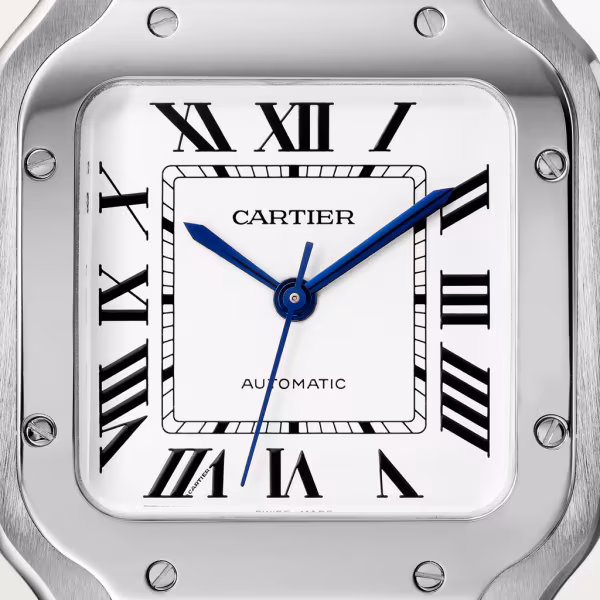 Santos de Cartier Steel Silver Dial 35mm Product Image 1