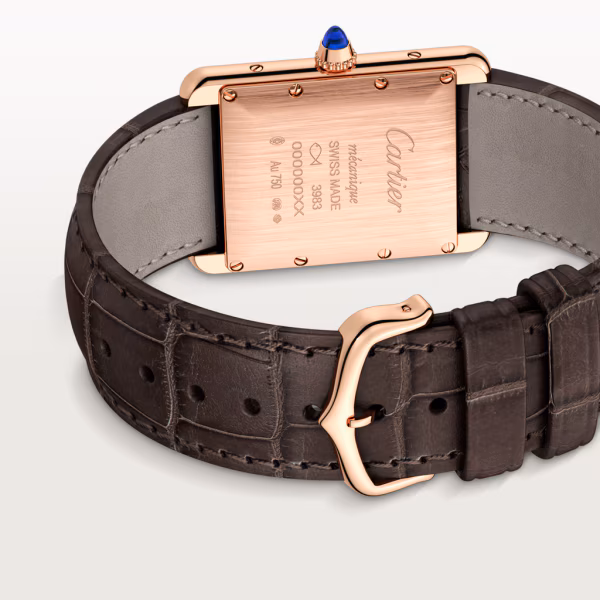 Tank Louis Rose Gold Silver Dial 25mm Product Image 3