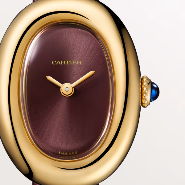 Baignoire de Cartier Yellow Gold Purple Dial 24mm Product Image 1