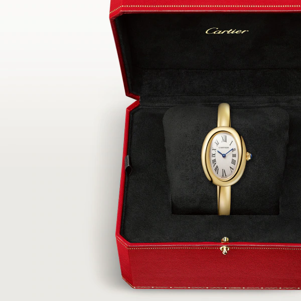 Baignoire de Cartier Size 15 Yellow Gold Silver Dial 31mm Product Image 2