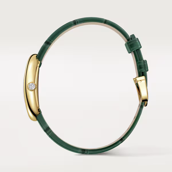 Baignoire de Cartier Yellow Gold Diamond Silver Dial 23mm Product Image 2