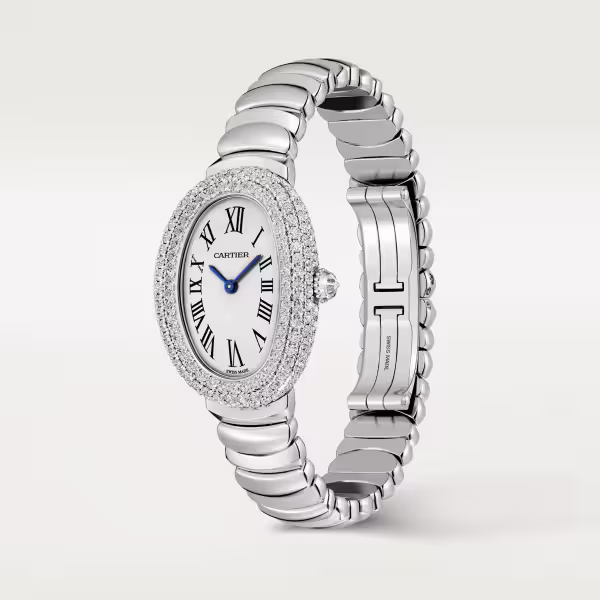 Baignoire de Cartier White Gold Diamond Silver Dial 31mm Product Image 2