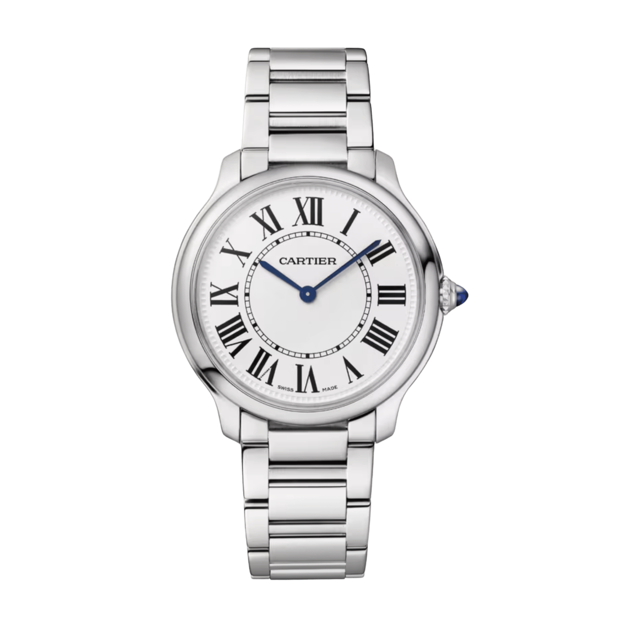 Ronde Must de Cartier Steel Silver Dial 36mm Product Image