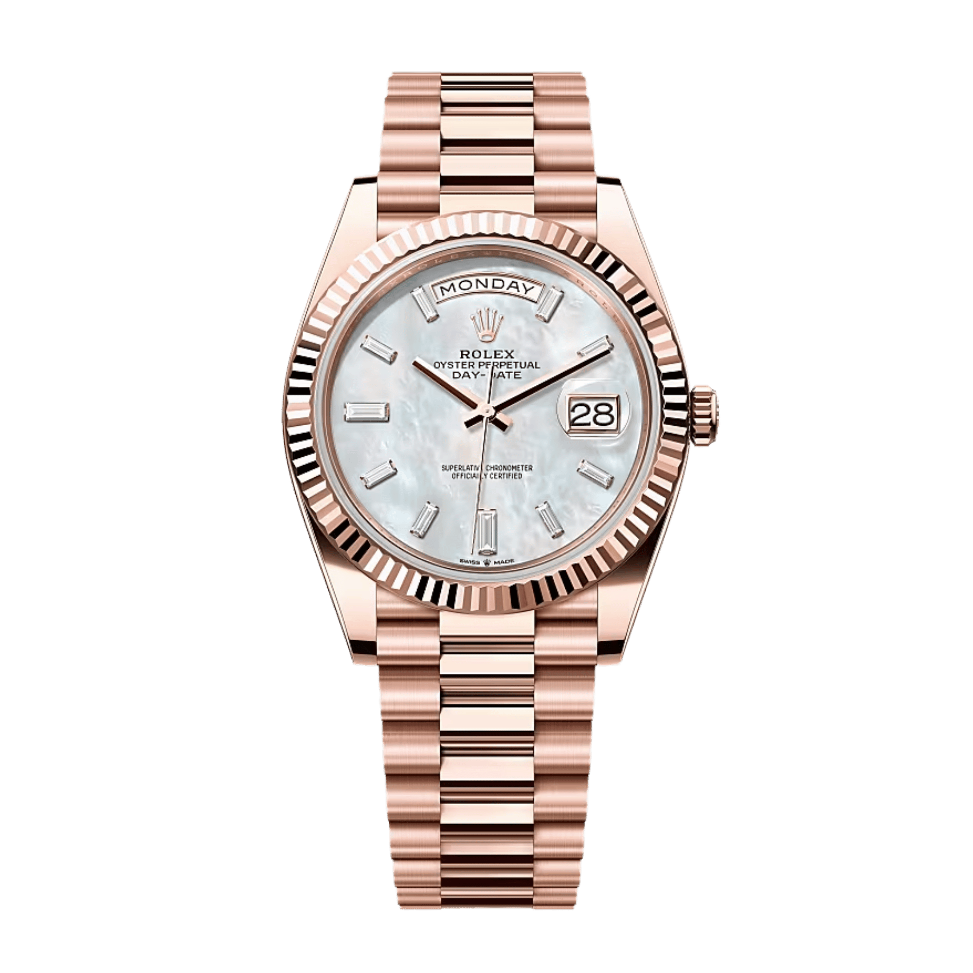 Chanel J12 Premiere Rose Gold Mother of Pearl Dial 20mm H4412