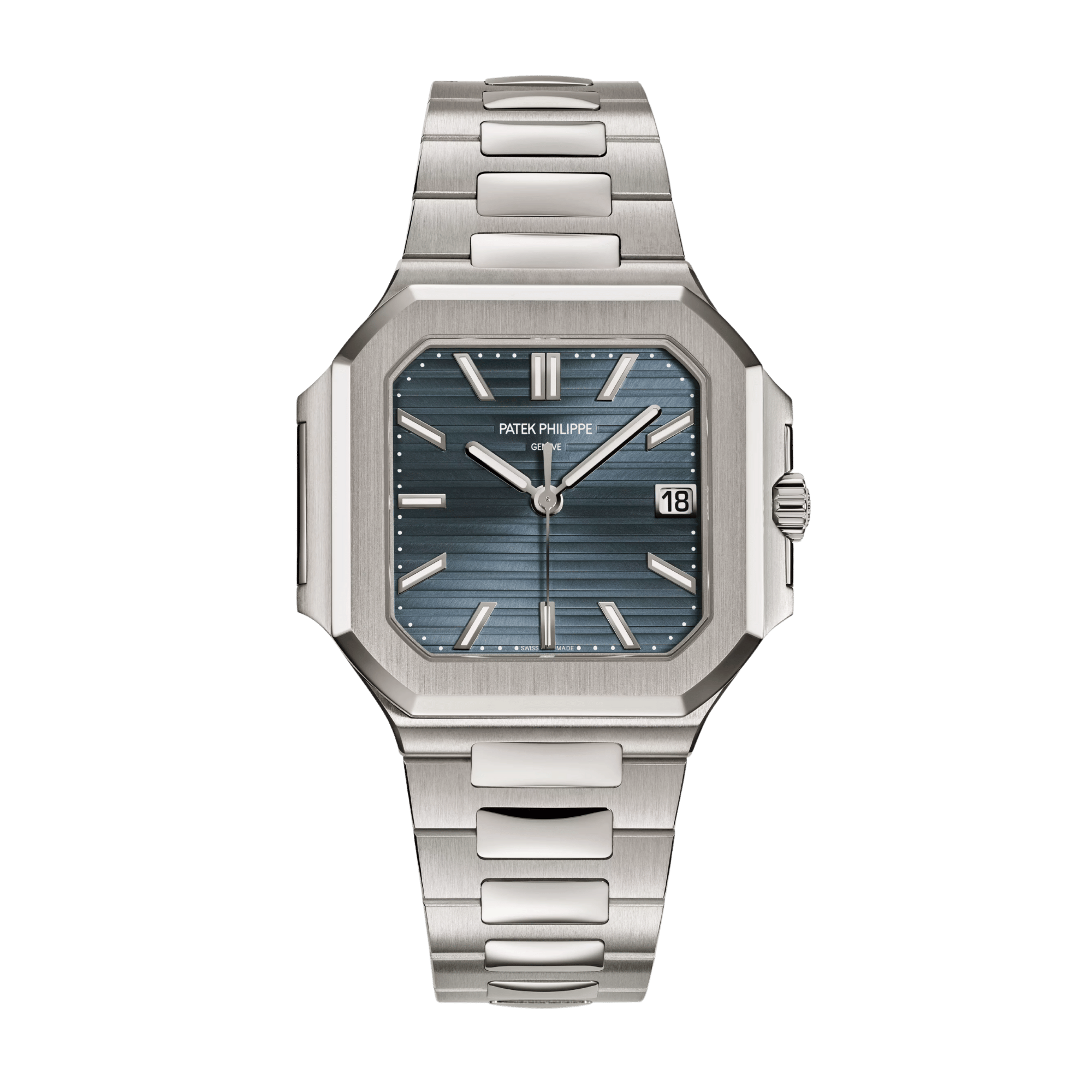 Cubitus White Gold Blue Dial 40mm Product Image