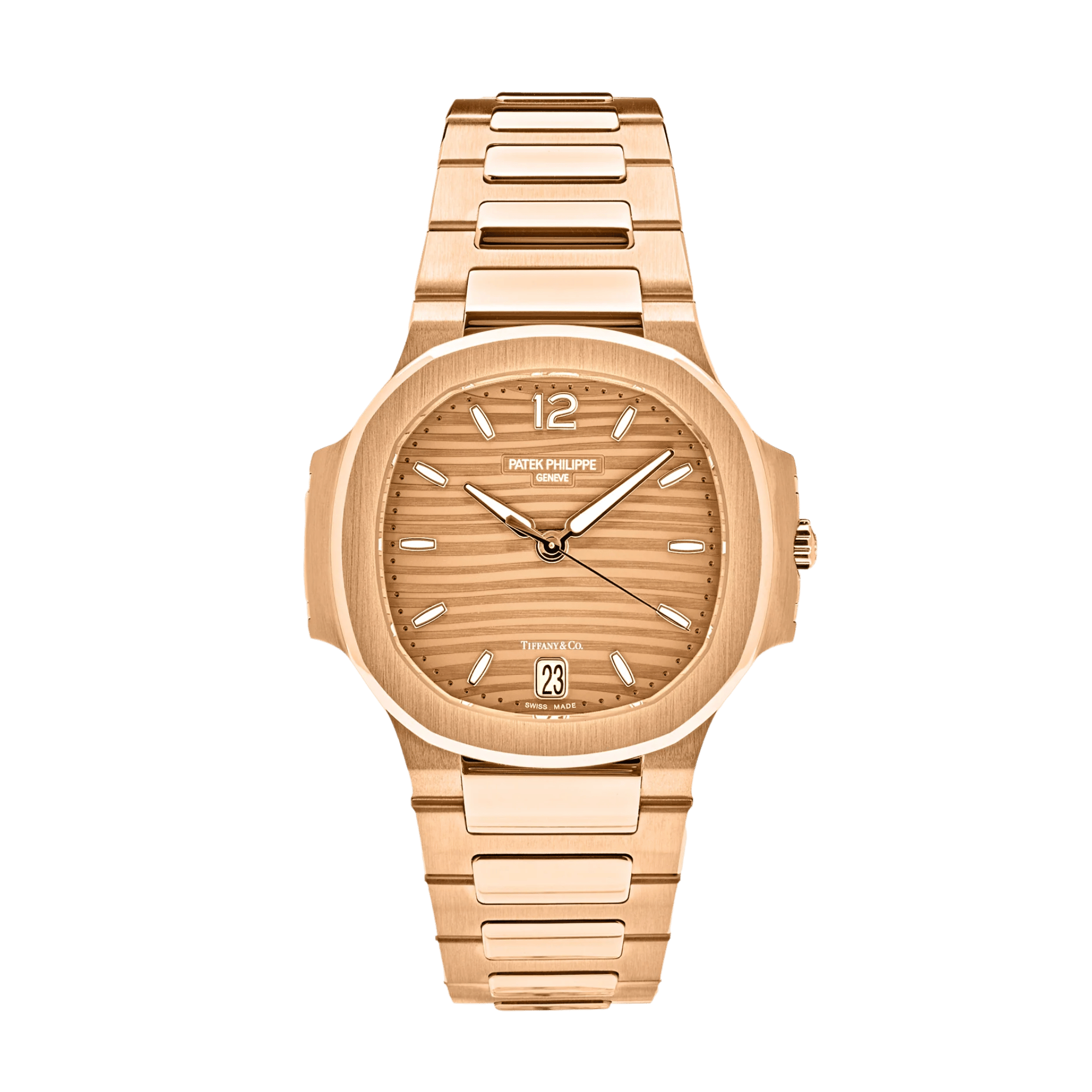 Nautilus "Tiffany" Rose Gold Champagne Dial 35mm Product Image