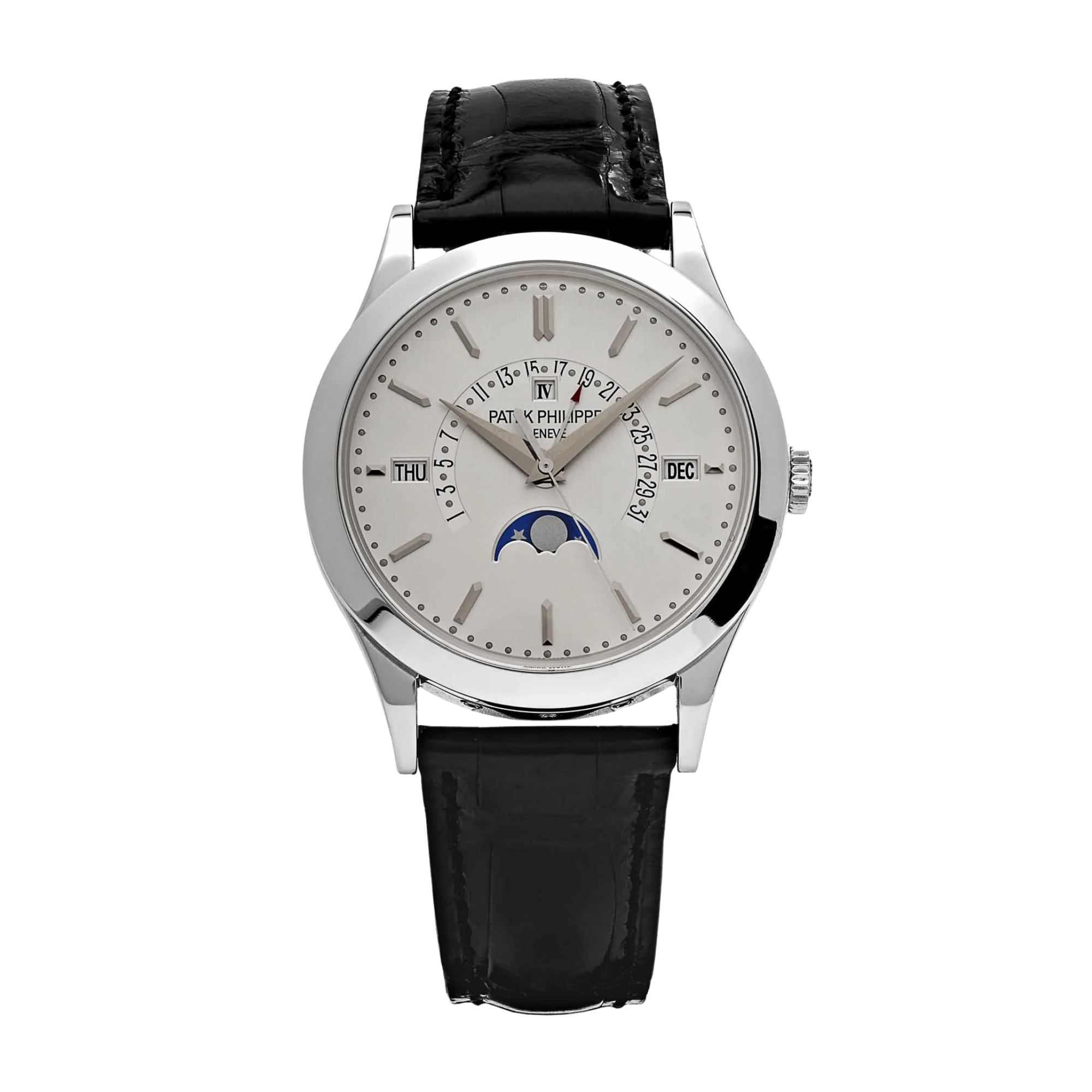 Perpetual Calendar Platinum Silver Dial 39mm Product Image