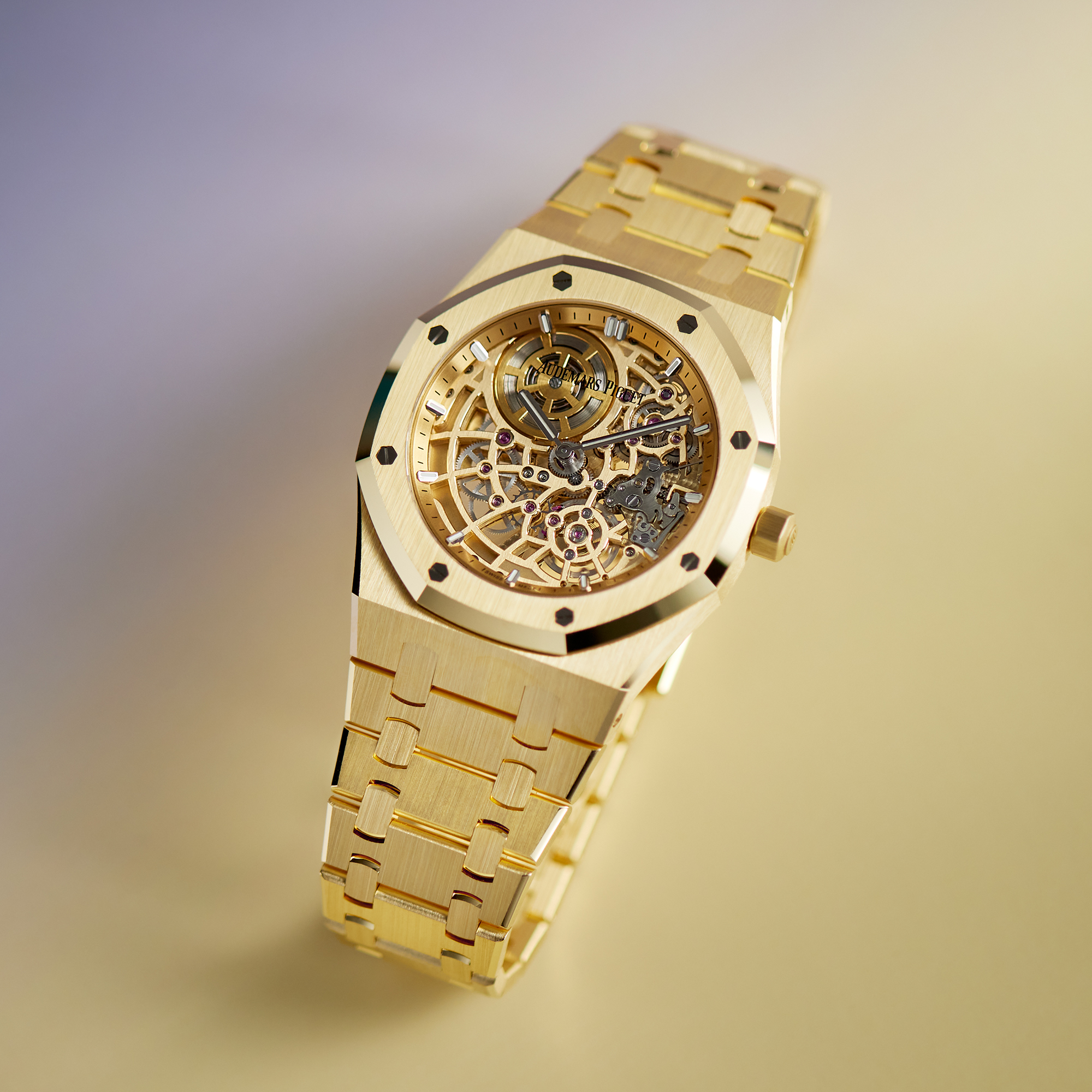 Royal Oak "Jumbo" Extra-Thin Openworked Yellow Gold 39mm Product Image