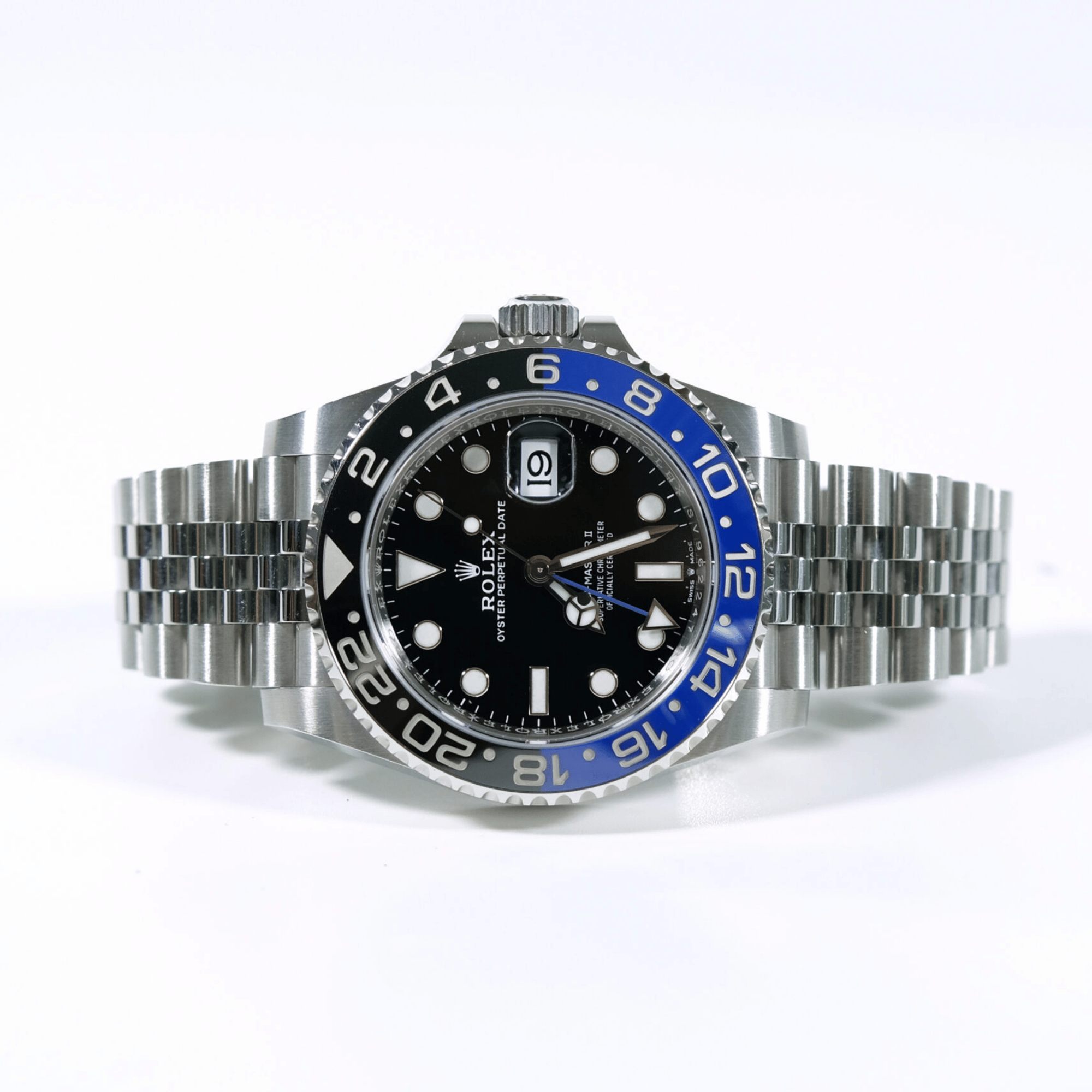 GMT-Master II Steel Jubilee Black Dial "Batgirl" 40mm Product Image 1