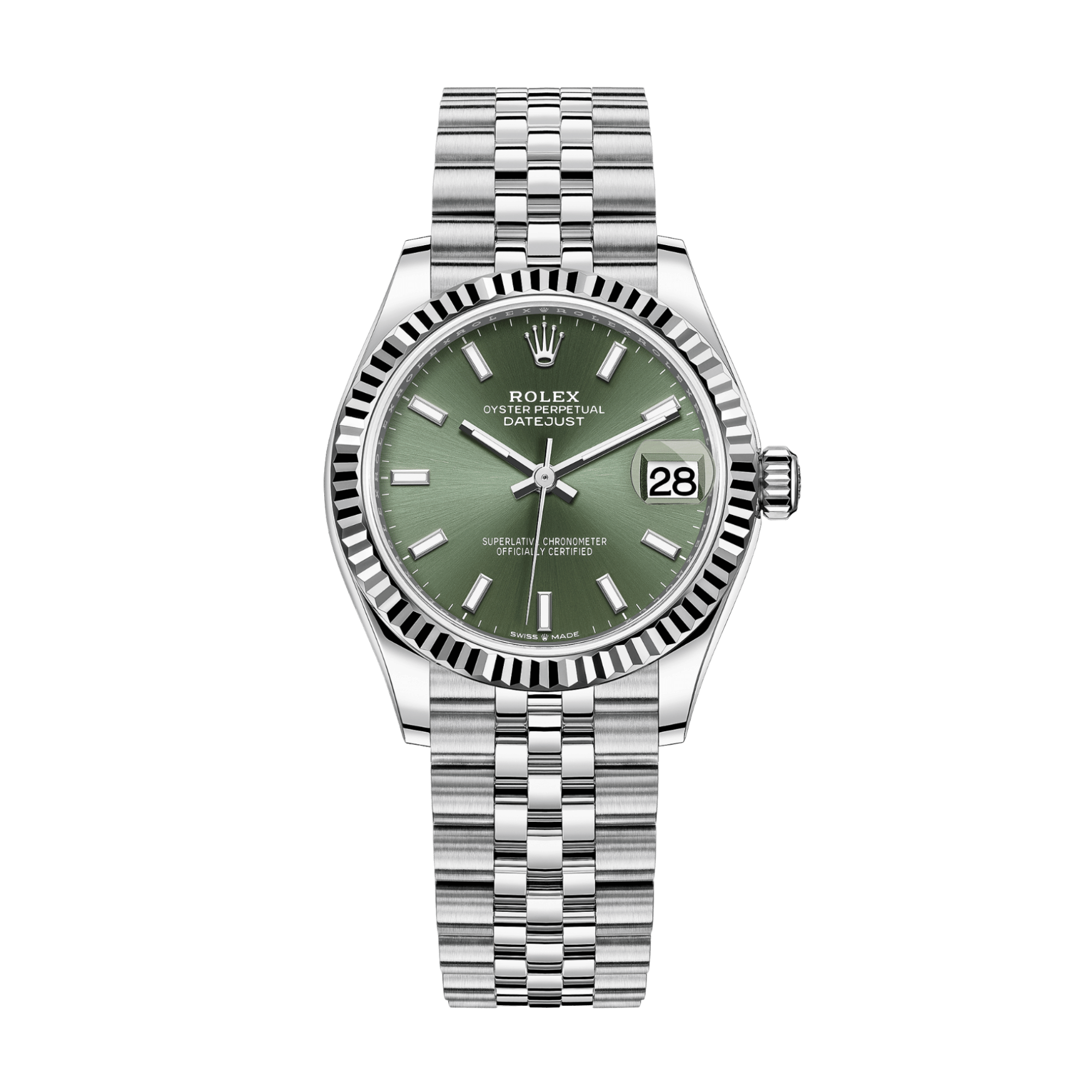 Datejust Steel Jubilee Green Dial 31mm Product Image