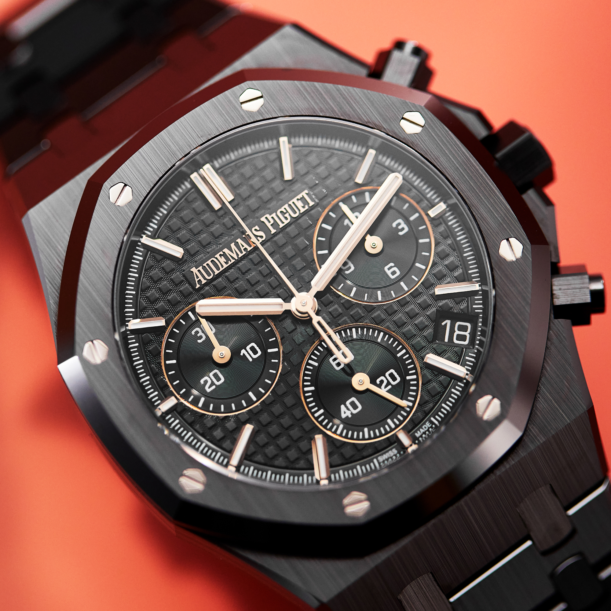 Royal Oak Chronograph Ceramic Black Dial 41mm Product Image