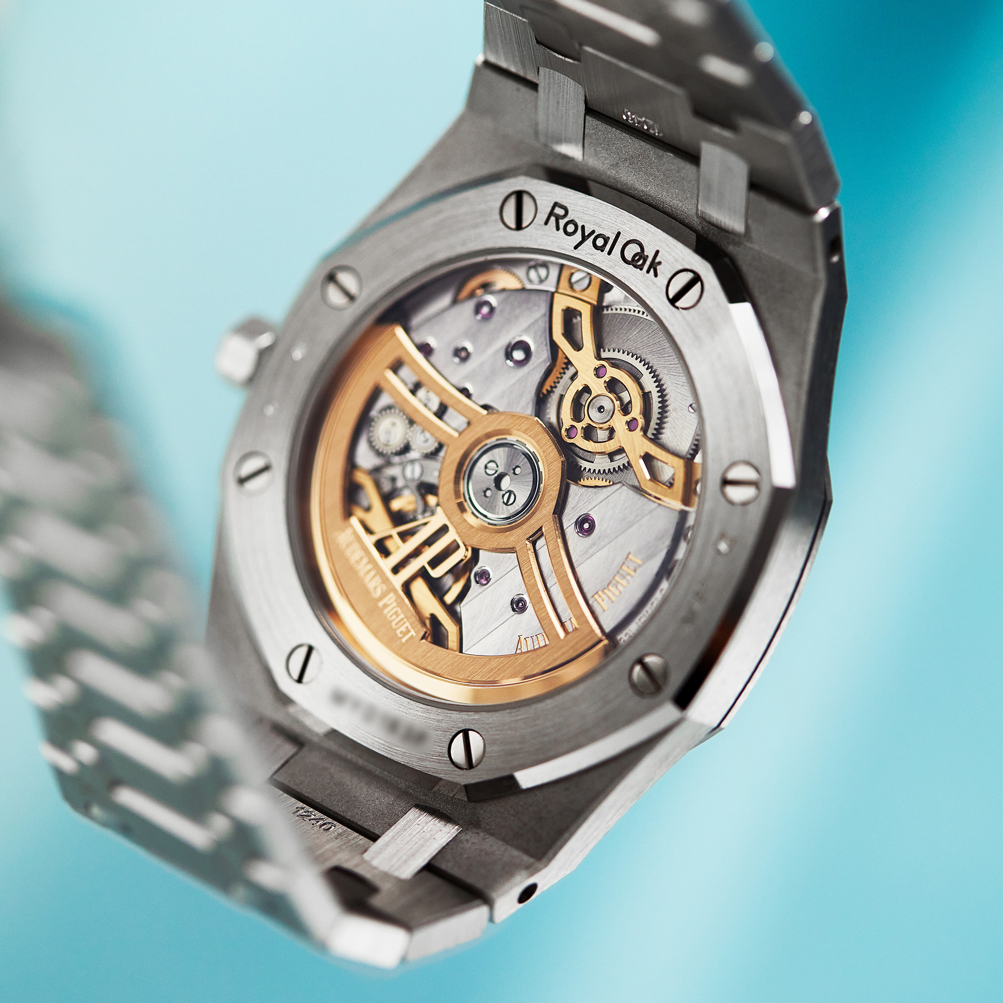 Royal Oak "Jumbo" Extra-Thin White Gold Blue Dial 39mm Product Image