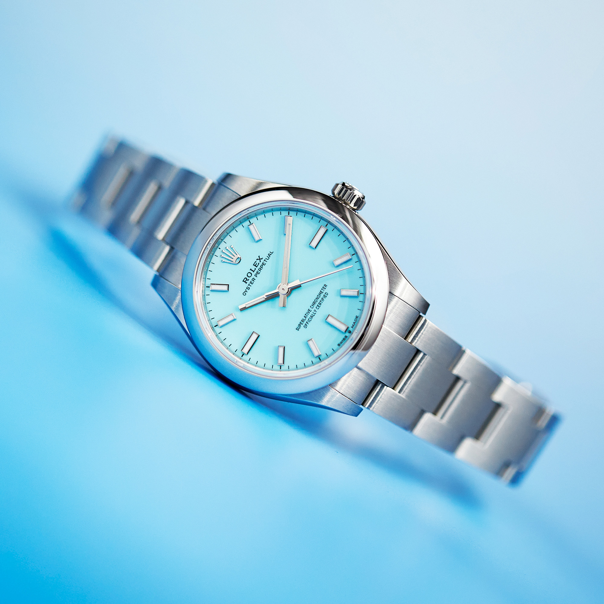 Oyster Perpetual Steel Turquoise Dial 31mm Product Image 6