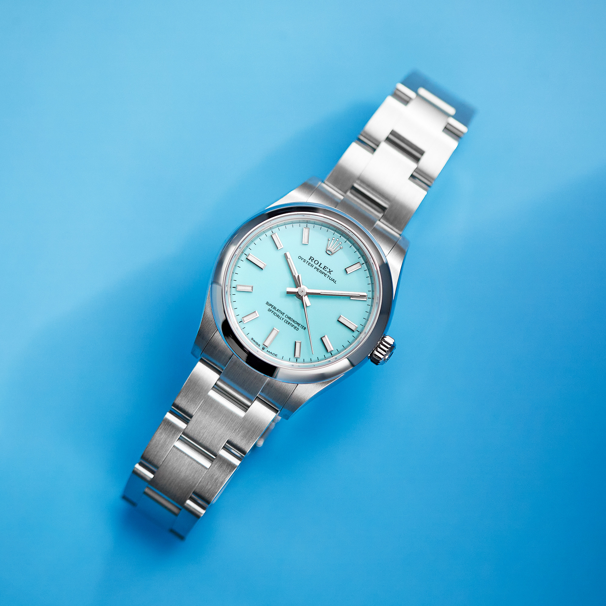 Oyster Perpetual Steel Turquoise Dial 31mm Product Image 8