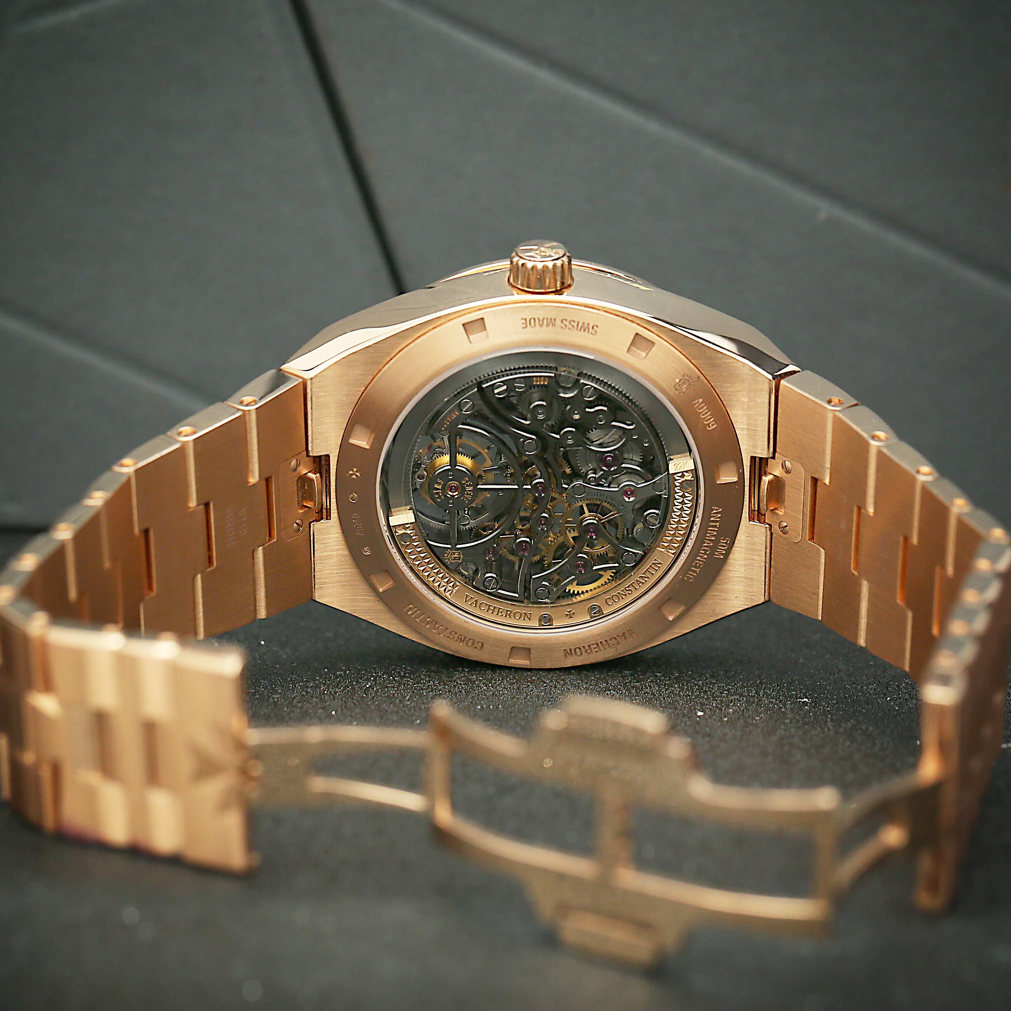 Overseas Tourbillon Rose Gold Skeleton Dial 43mm Product Image 3