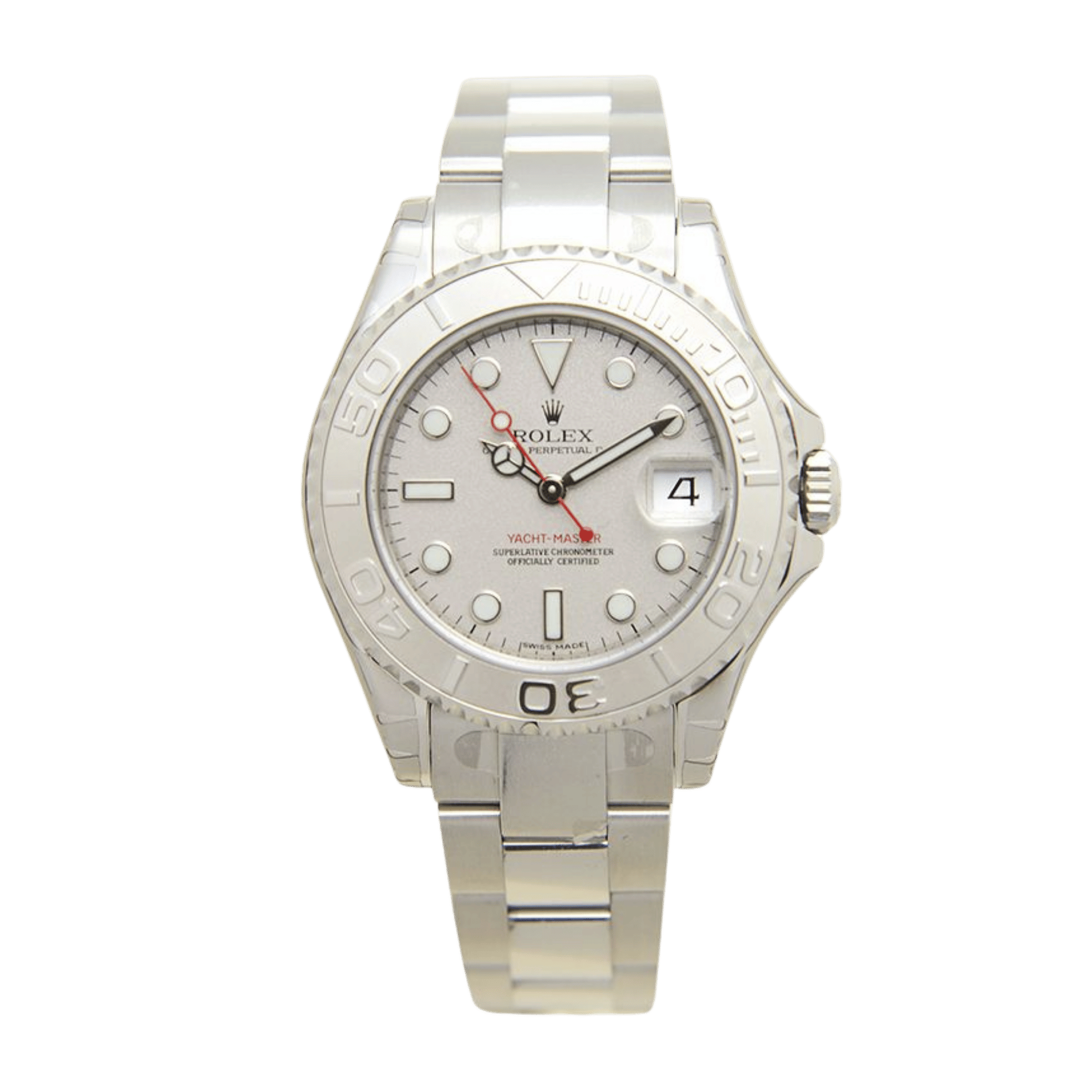 Yacht-Master Steel Silver Dial 35mm Product Image