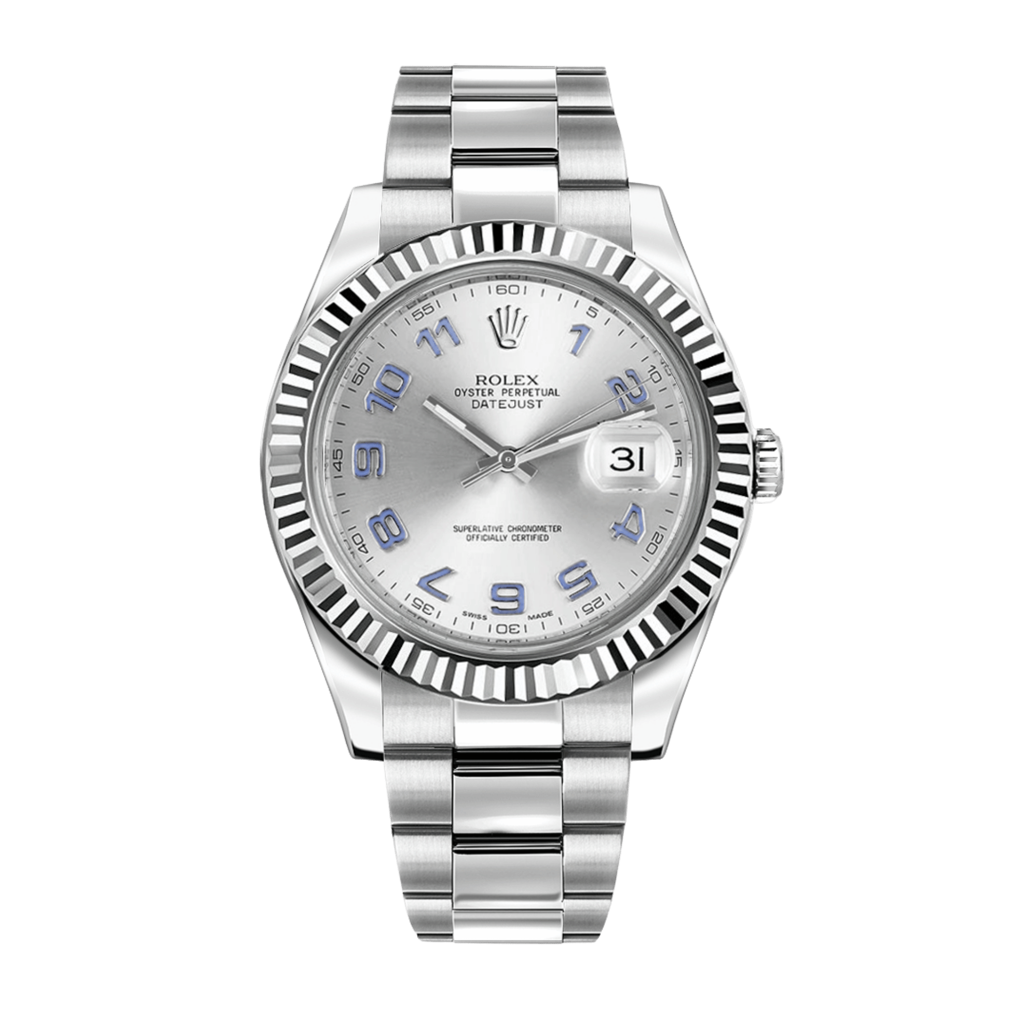 Datejust Stainless Steel Silver Dial 41mm Product Image