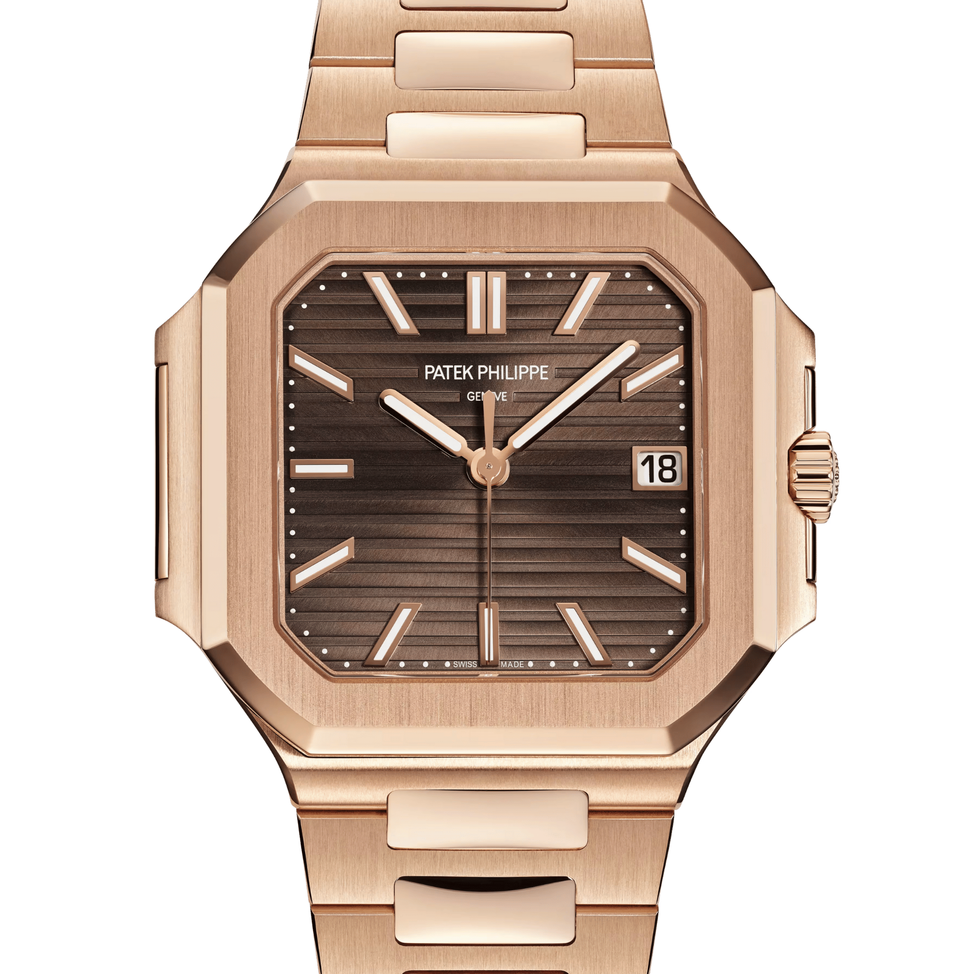 Cubitus Date Rose Gold Brown Dial 40mm Product Image 1