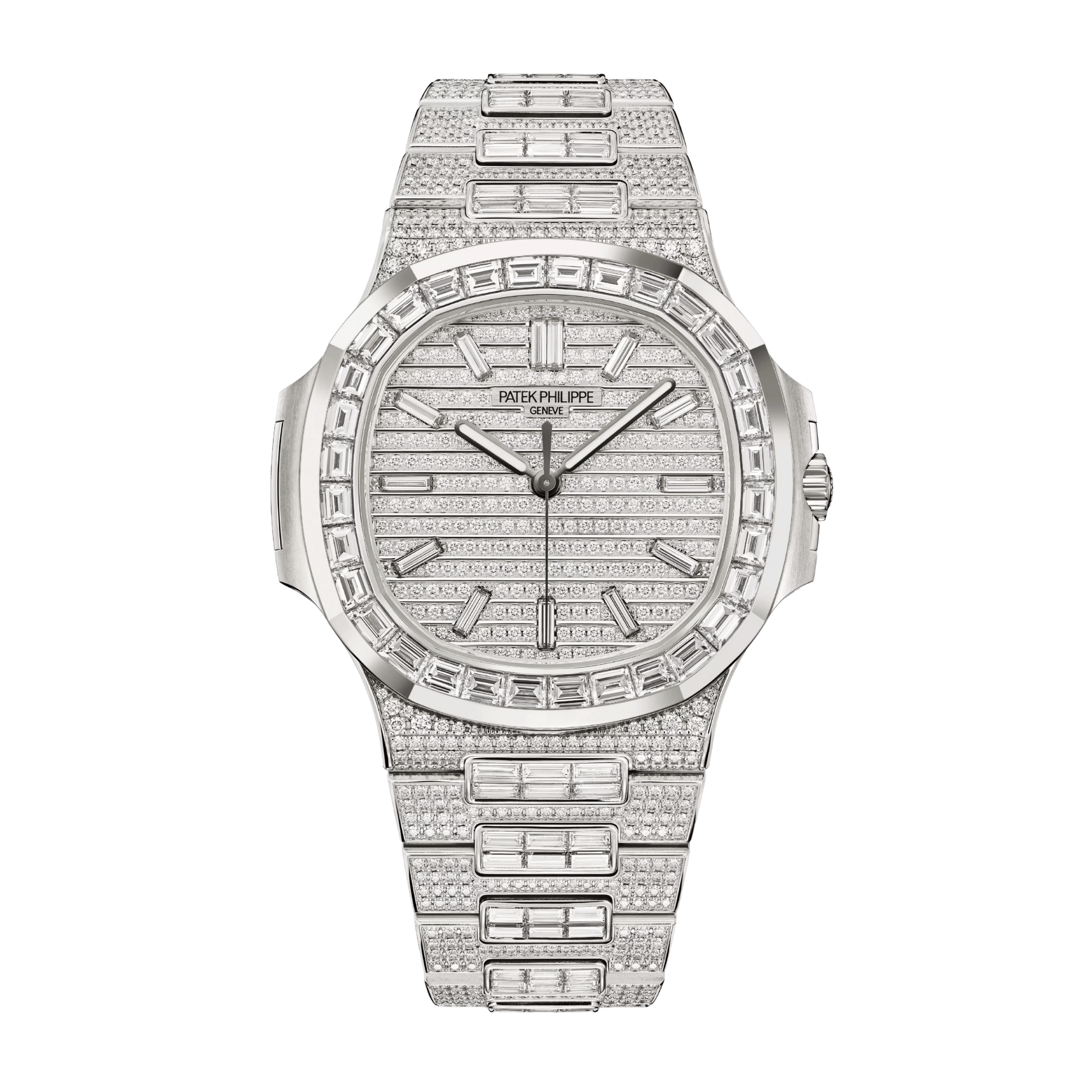 Nautilus Haute Joaillerie White Gold Diamond Pave Dial 41mm Product Image