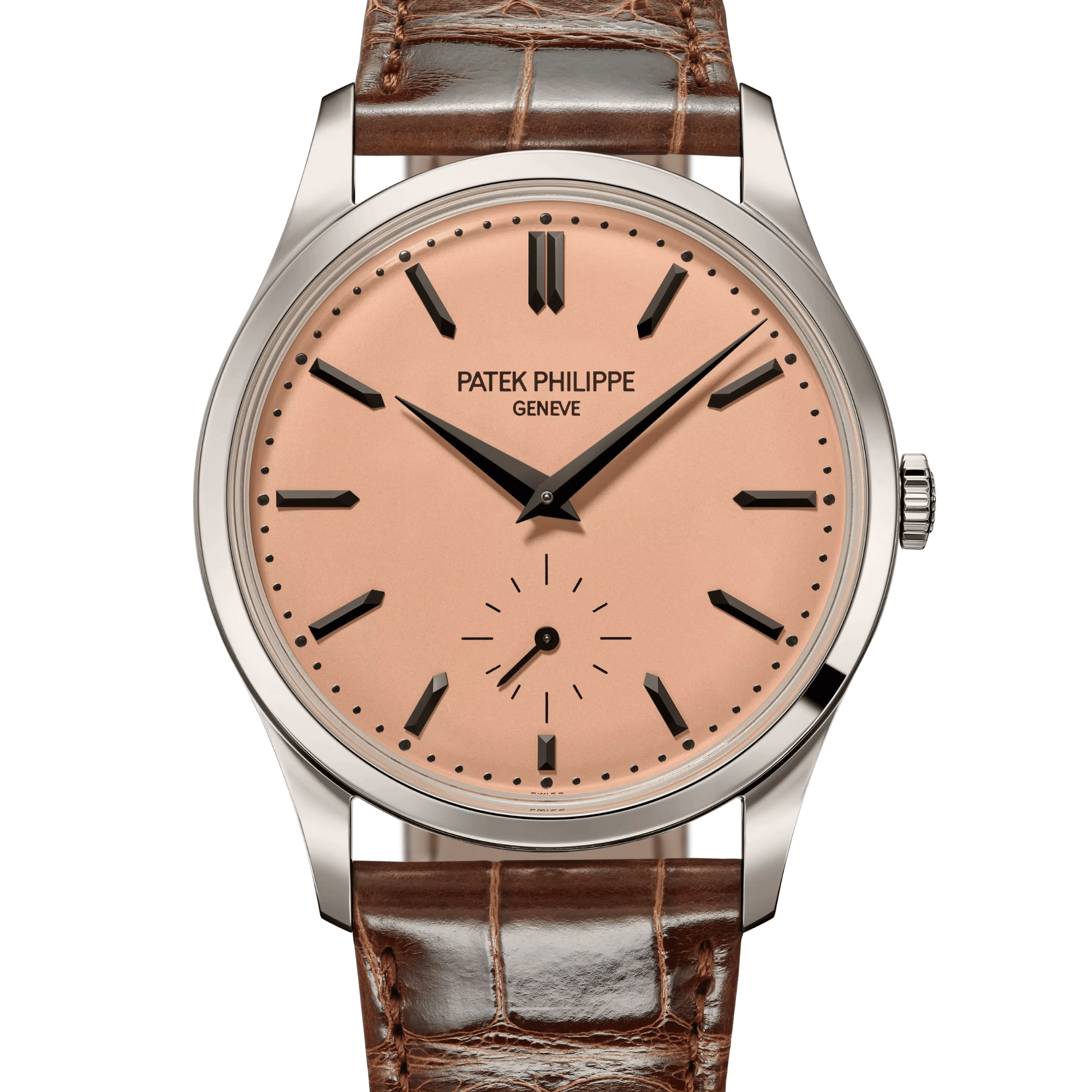 Calatrava Platinum Salmon Dial 38mm Product Image 1