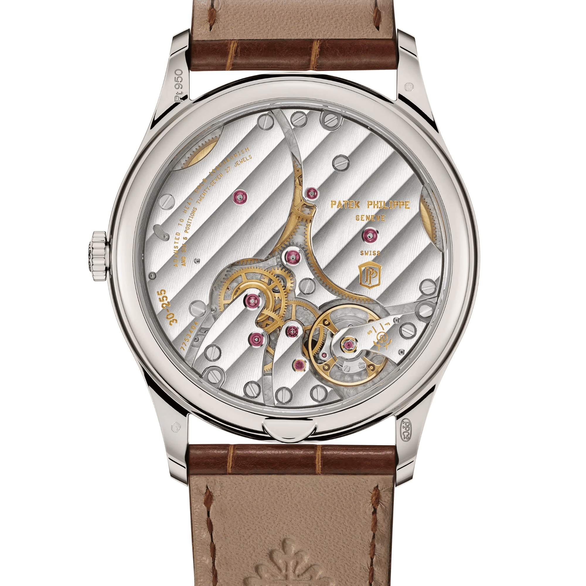 Calatrava Platinum Salmon Dial 38mm Product Image 2